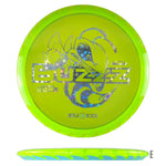 Discraft Fuzed Line Buzzz Saw Pattern (Buzzzsaw) - Yellow / Light Blue - Powergrip USA