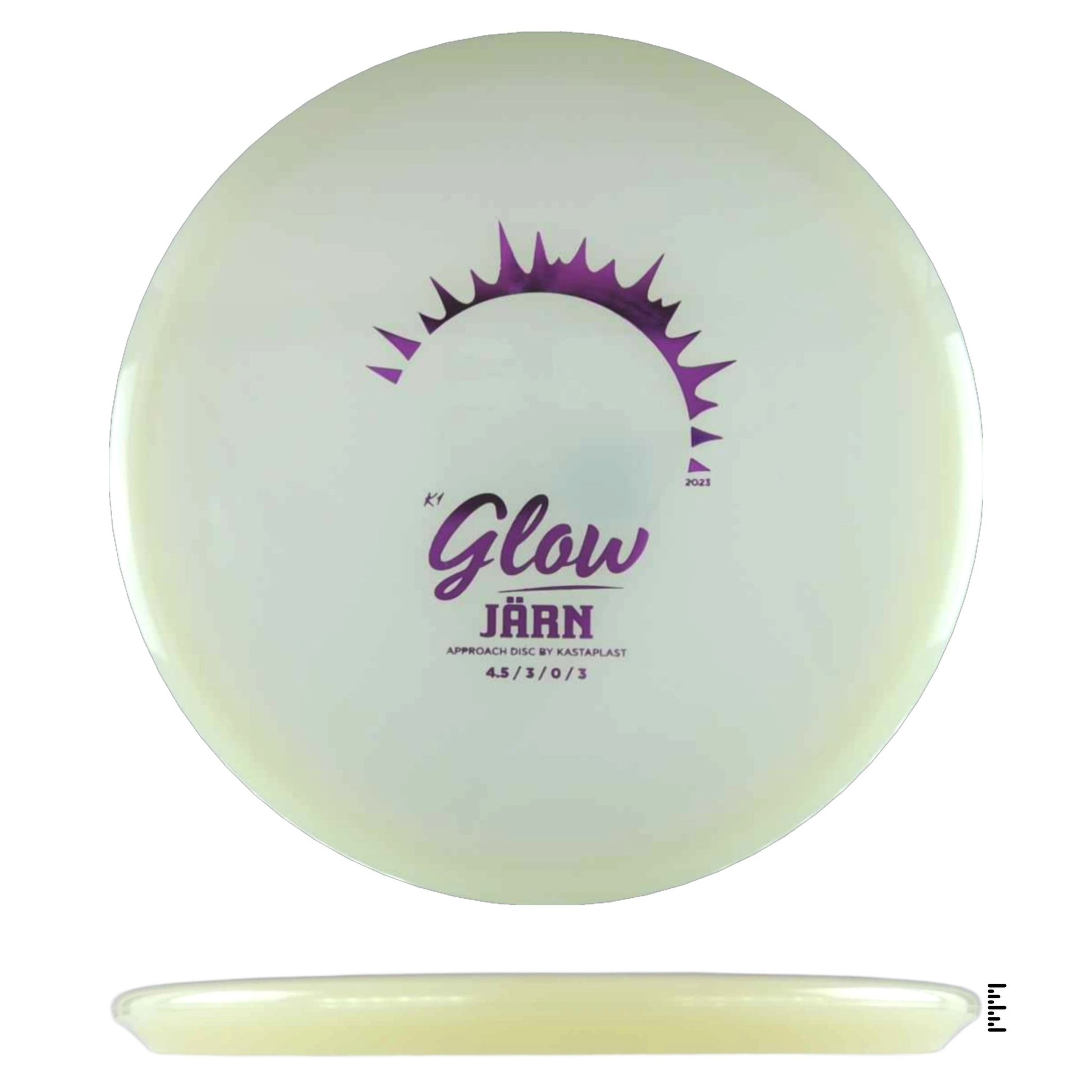 Kastaplast K1 Glow Järn 2023 Edition - Glow - Powergrip USA