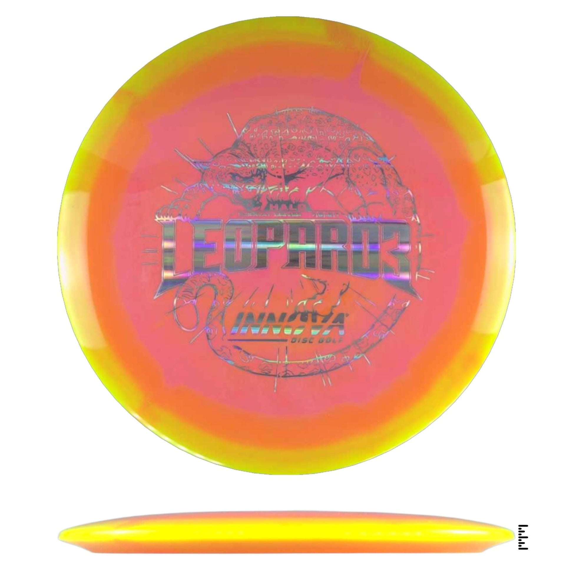 Innova Halo Star Leopard3 - Orange / Yellow - Powergrip USA
