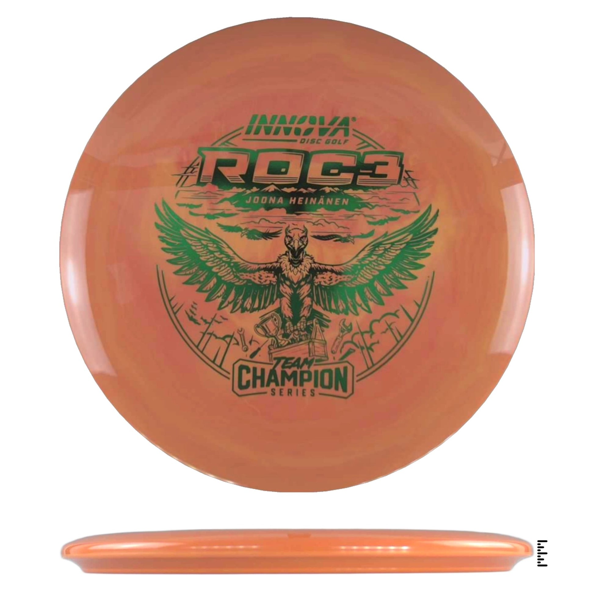 Innova Star Roc3 2025 Joona Heinänen Tour Series - Orange - Powergrip USA