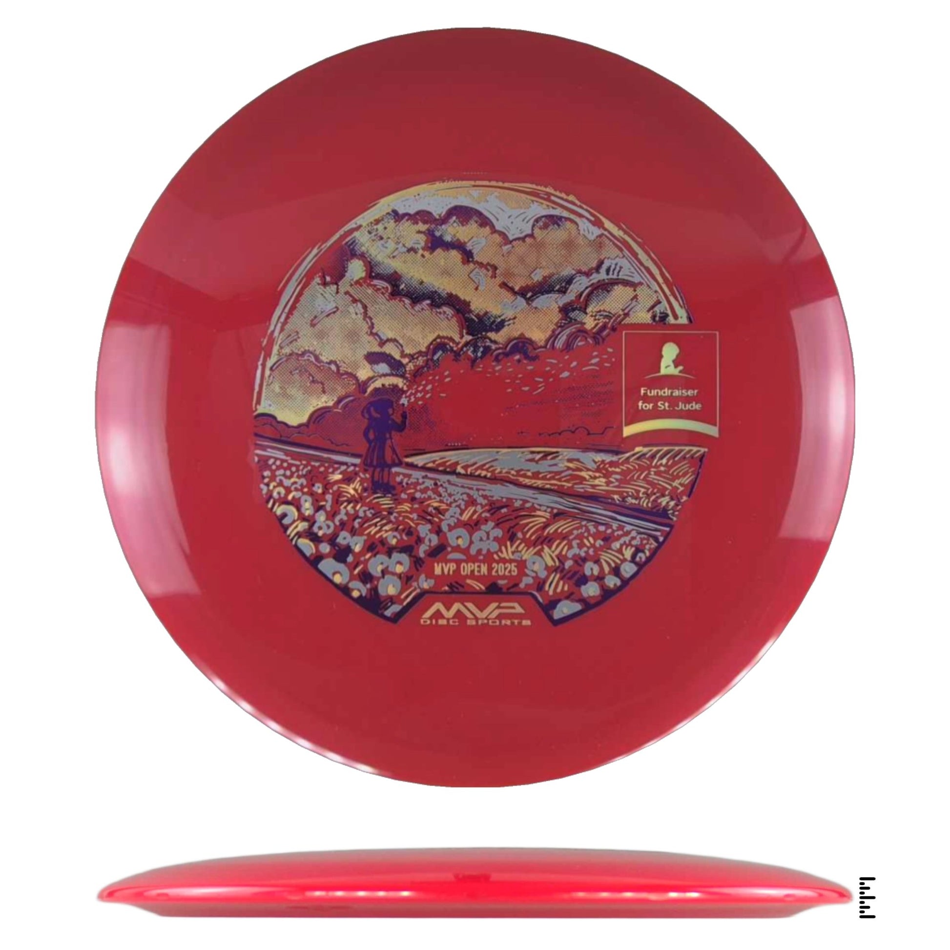 Streamline Discs Plasma Shift - Special Edition St. Jude Fundraiser - Red - Powergrip USA