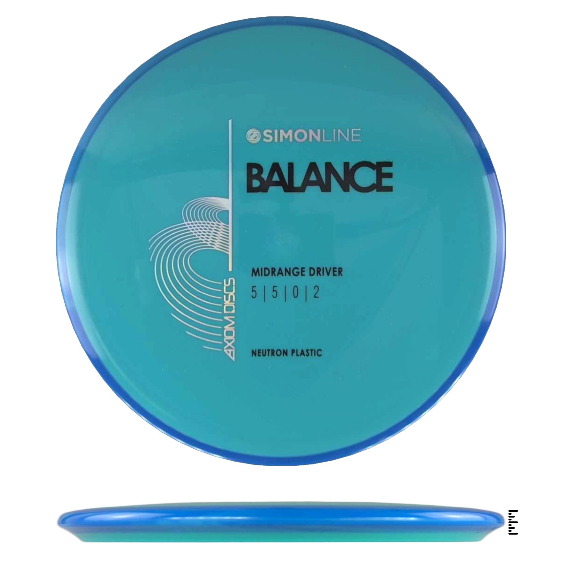 Axiom Discs Neutron Balance - Teal / Blue - Powergrip USA