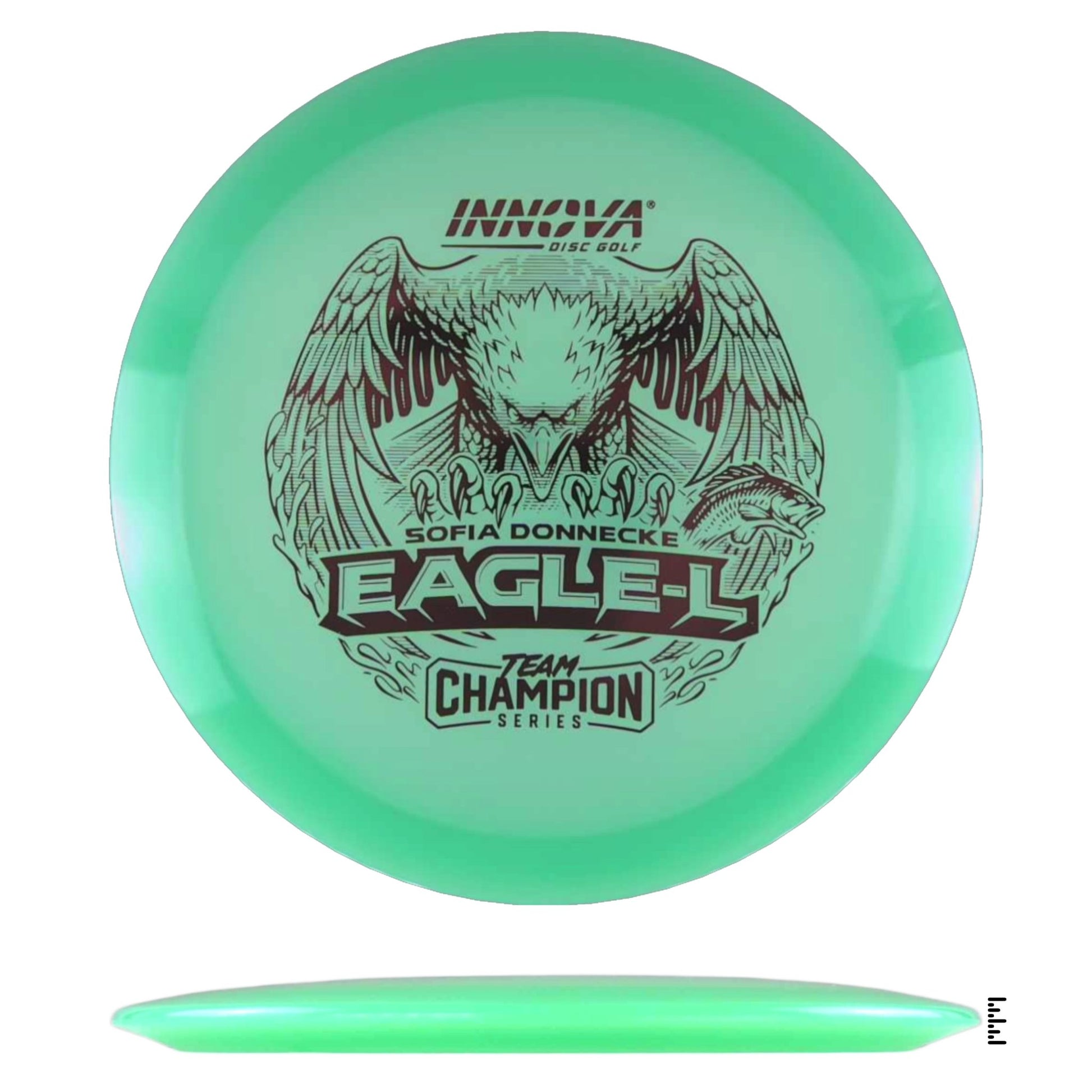 Innova Proto Glow Champion Eagle - L 2025 Sofia Donnecke Tour Series - Turquoise - Powergrip USA