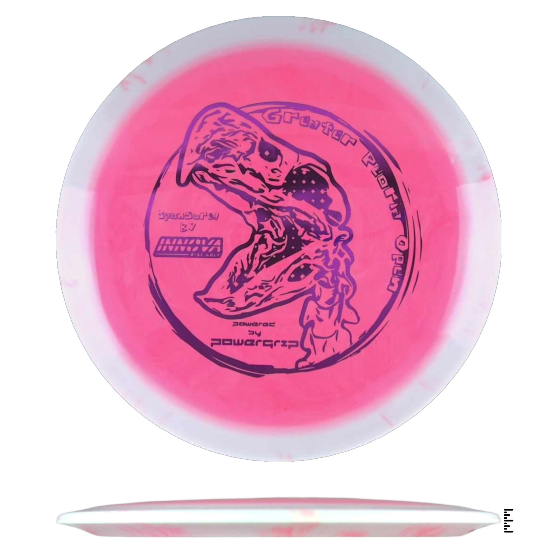 Innova Halo Firebird - 2024 Greater Peoria Open - Pink / White - Powergrip USA