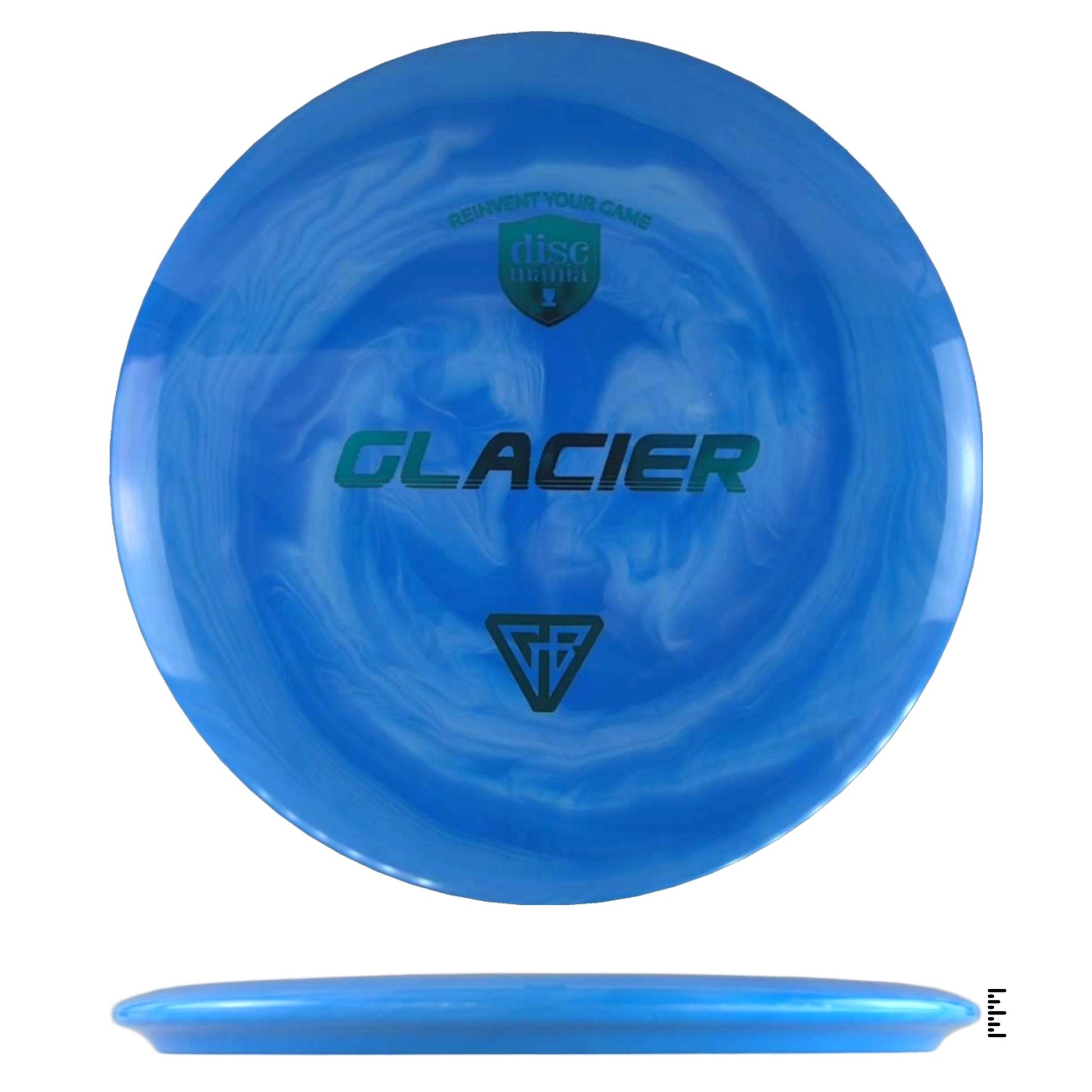 Discmania Swirl S - Line Glacier Creator Series - Sky Blue - Powergrip USA