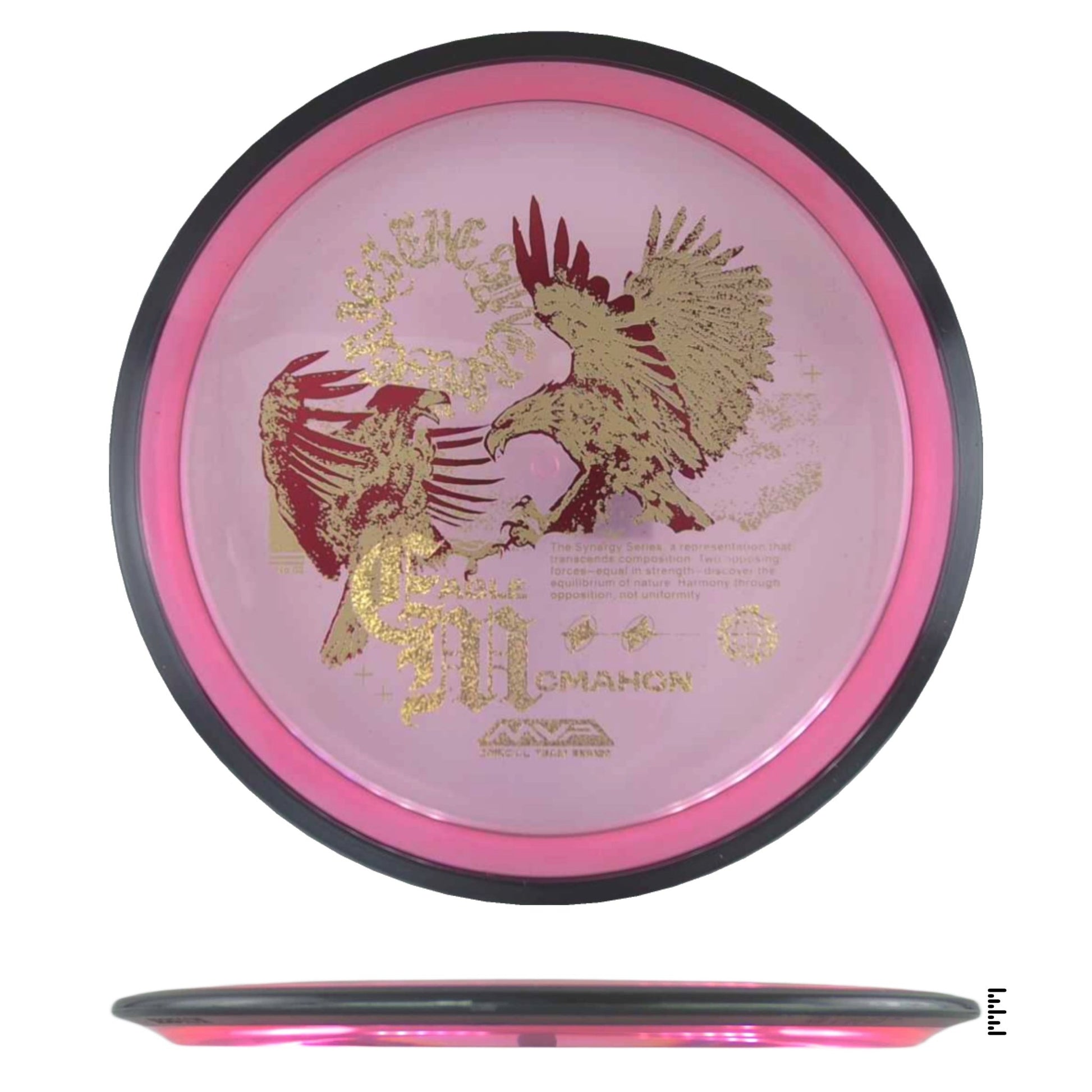 MVP Disc Sports Proton Resistor - Eagle McMahon Synergy Series - Pink - Powergrip USA
