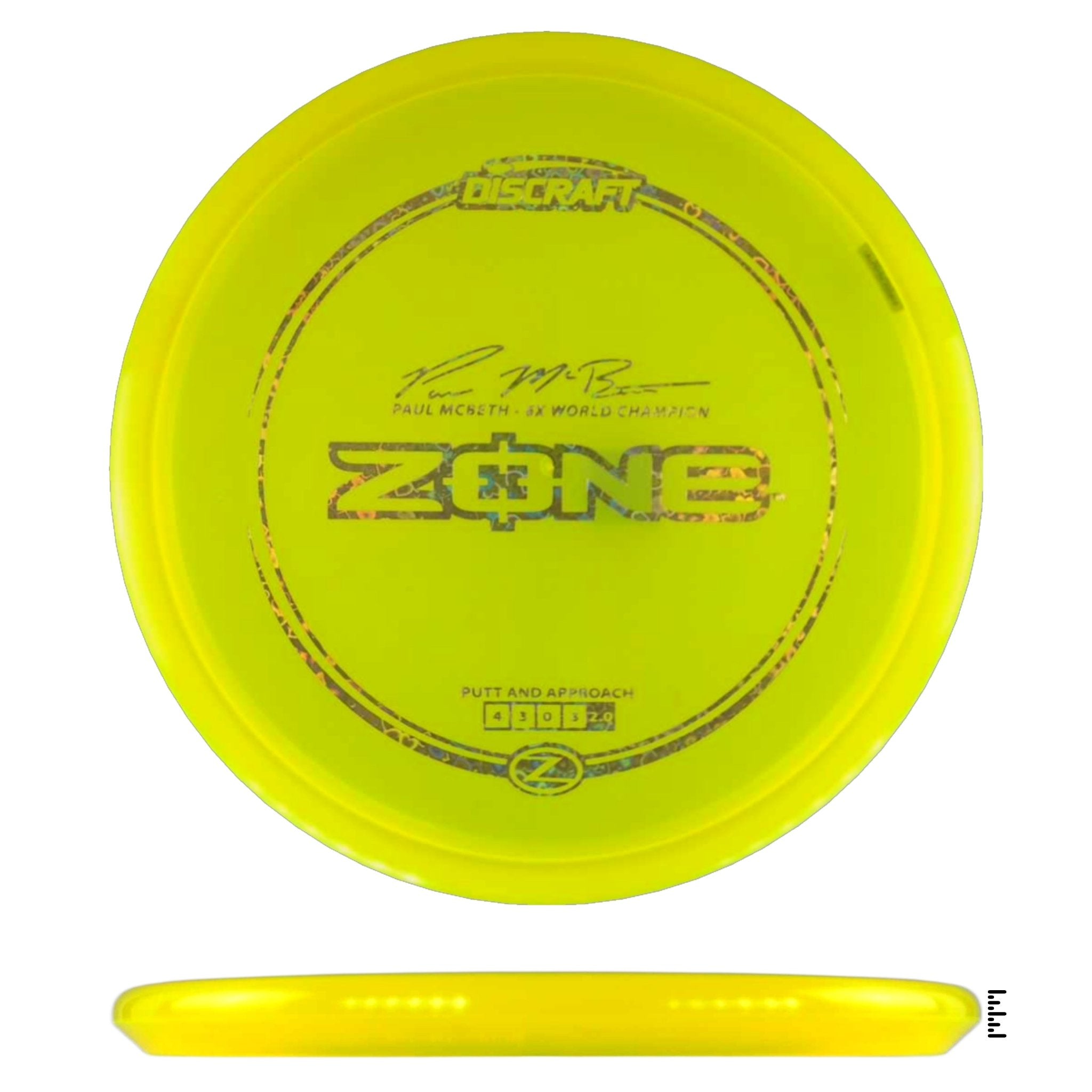 ●M.C. DEE Discraft Z Line Zone Paul McBeth | Putter | Disc Golf
