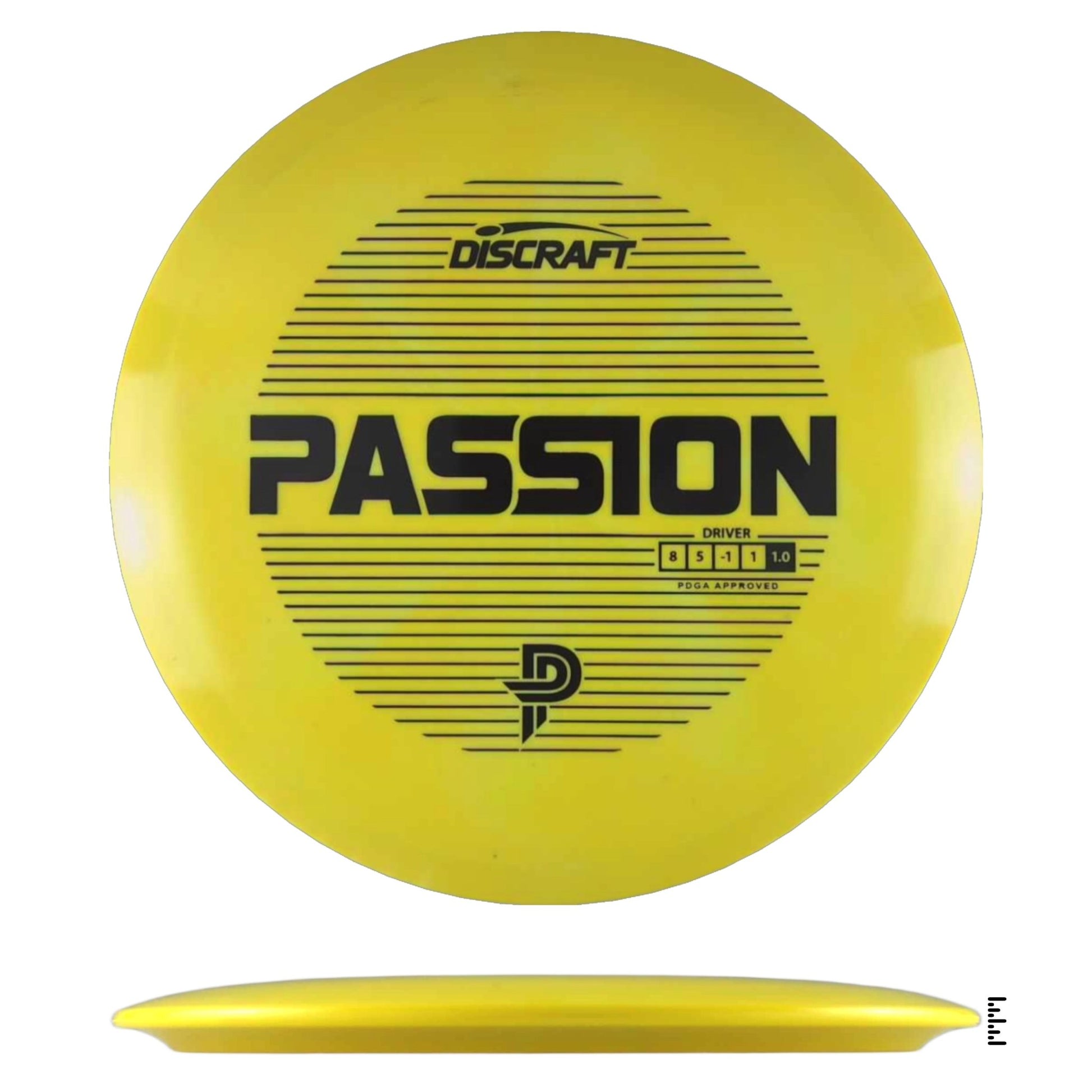 Discraft ESP Swirl Passion Paige Pierce - Yellow - Powergrip USA