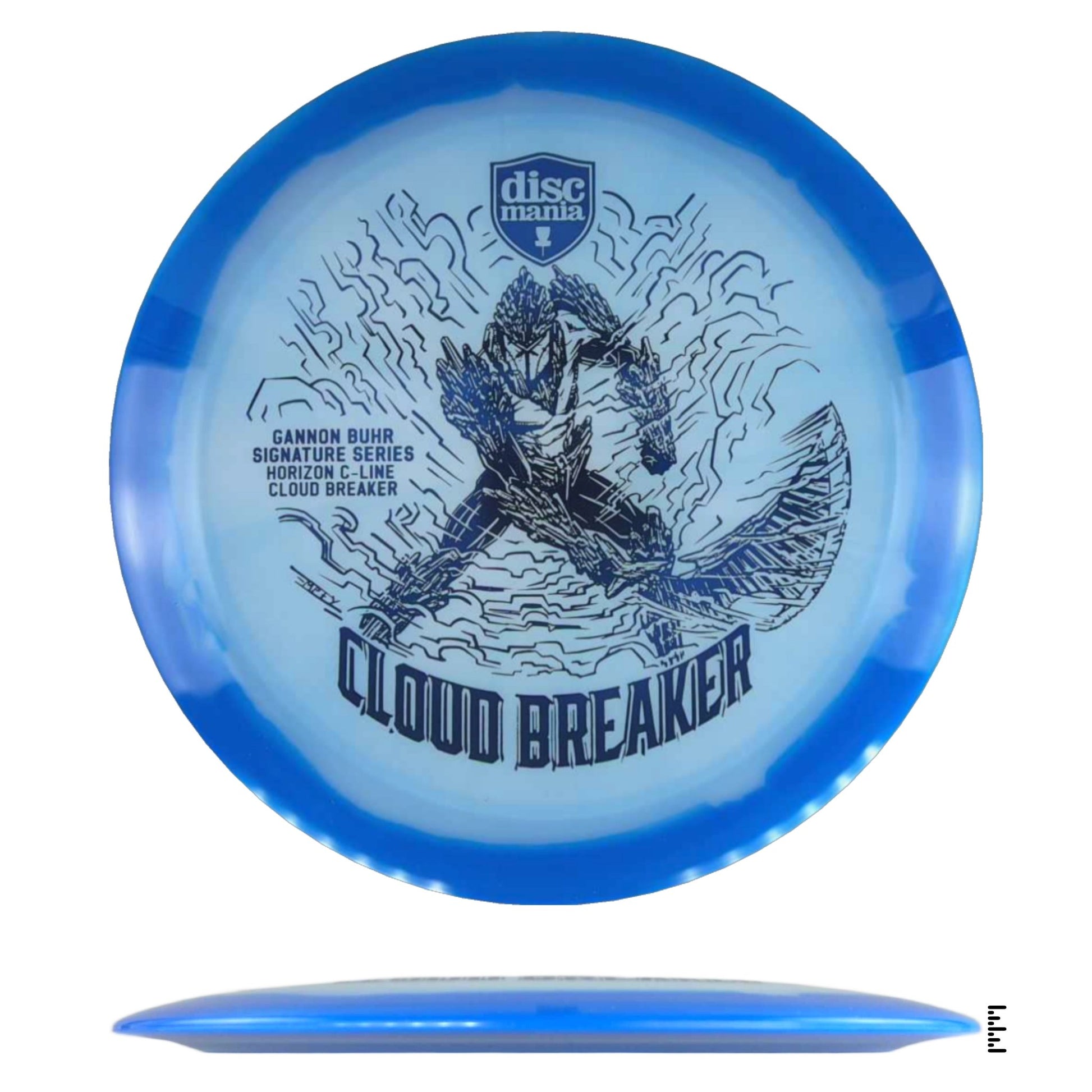 Discmania Horizon C - Line Cloud Breaker - Gannon Buhr Signature Series - White / Blue - Powergrip USA