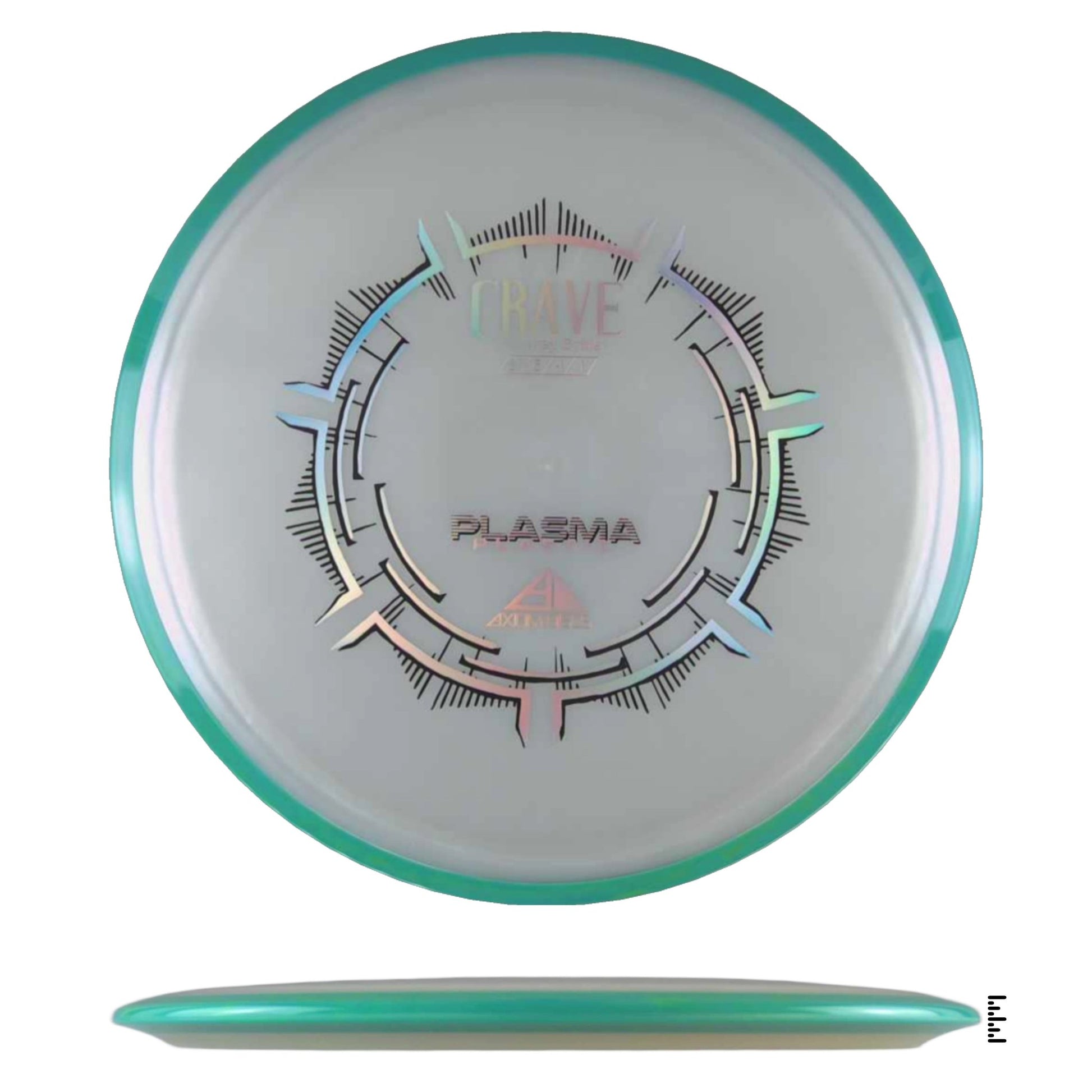 Axiom Discs Plasma Crave - White / Turquoise - Powergrip USA