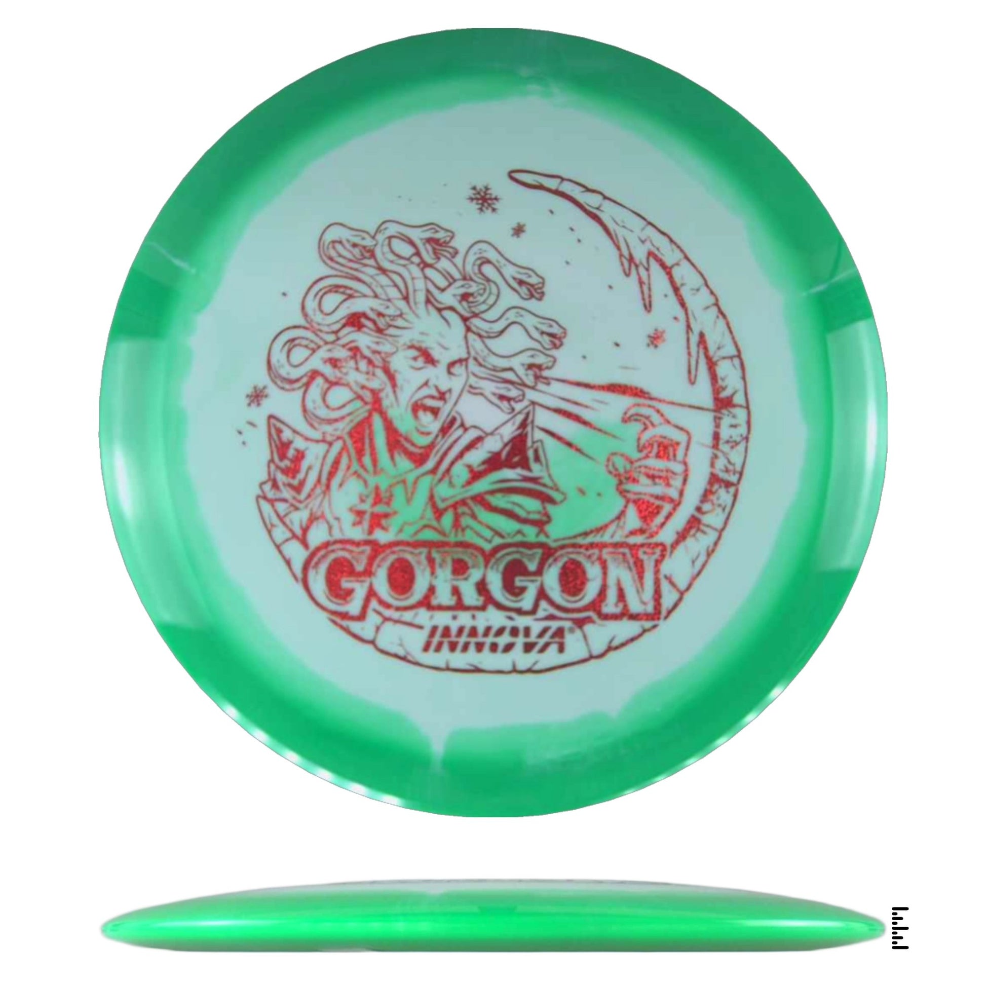 Innova Halo Star Gorgon 2025 Holiday Edition - White / Green - Powergrip USA