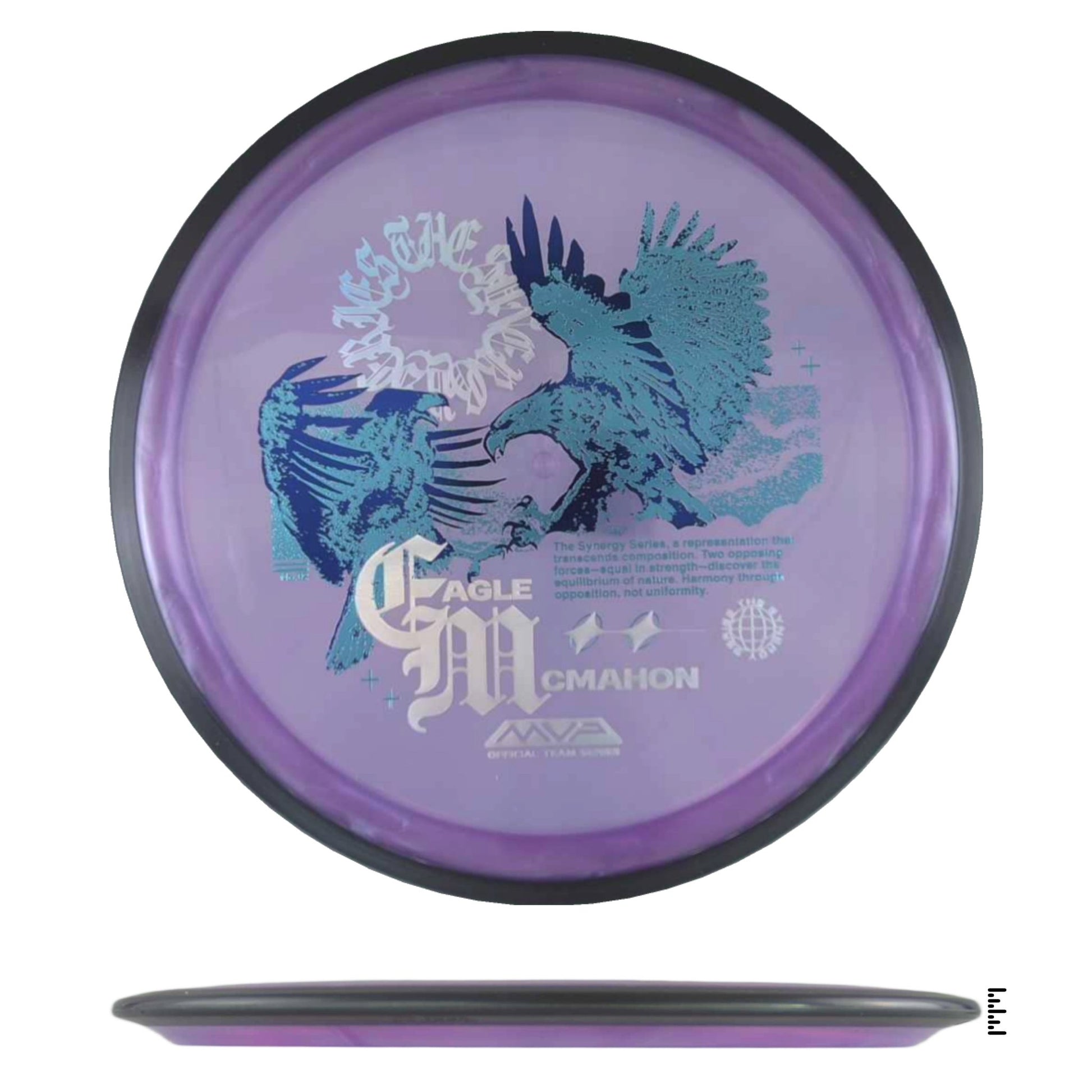 MVP Disc Sports Proton Resistor - Eagle McMahon Synergy Series - Plum - Powergrip USA