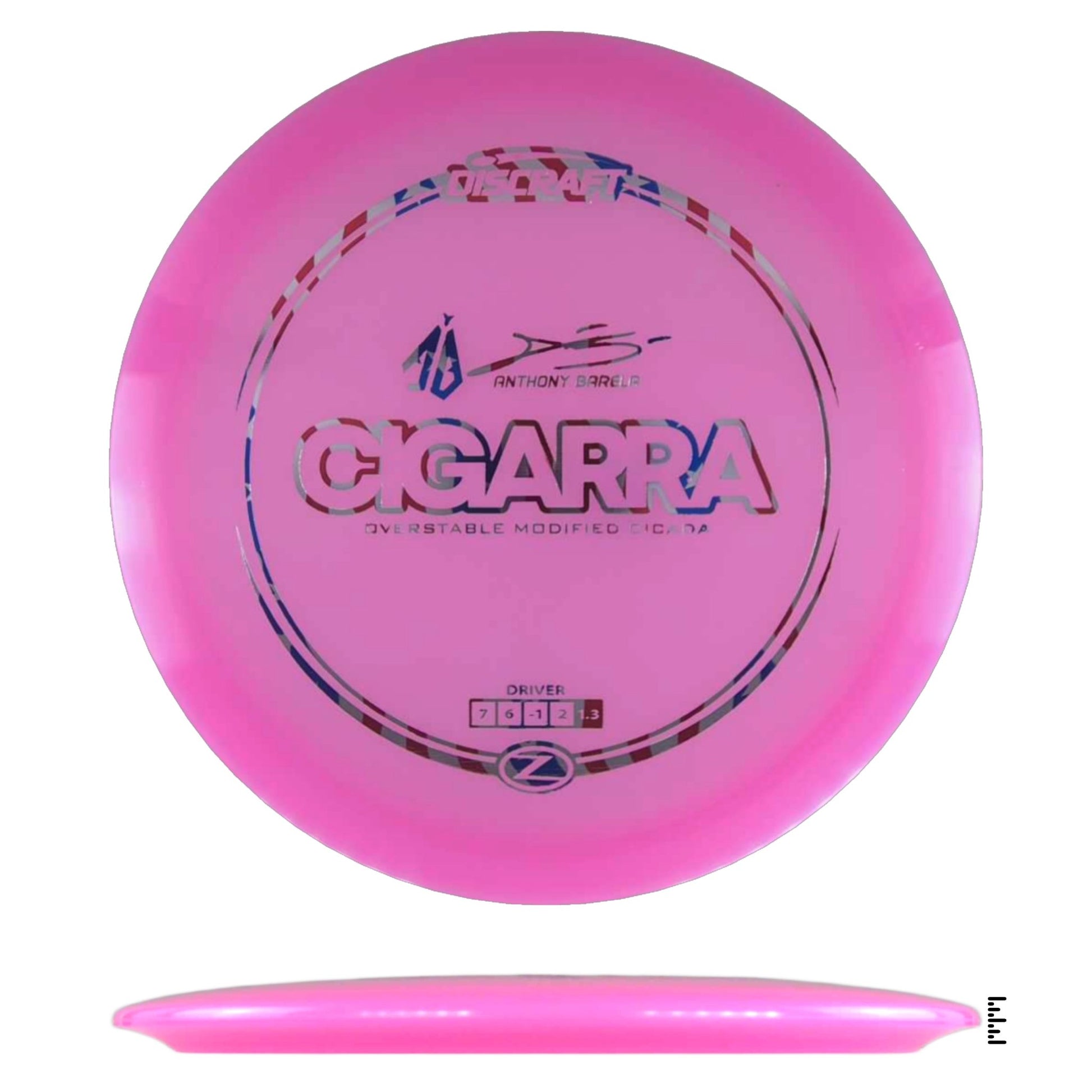 Discraft Z Line Cigarra - Anthony Barela - Pink - Powergrip USA