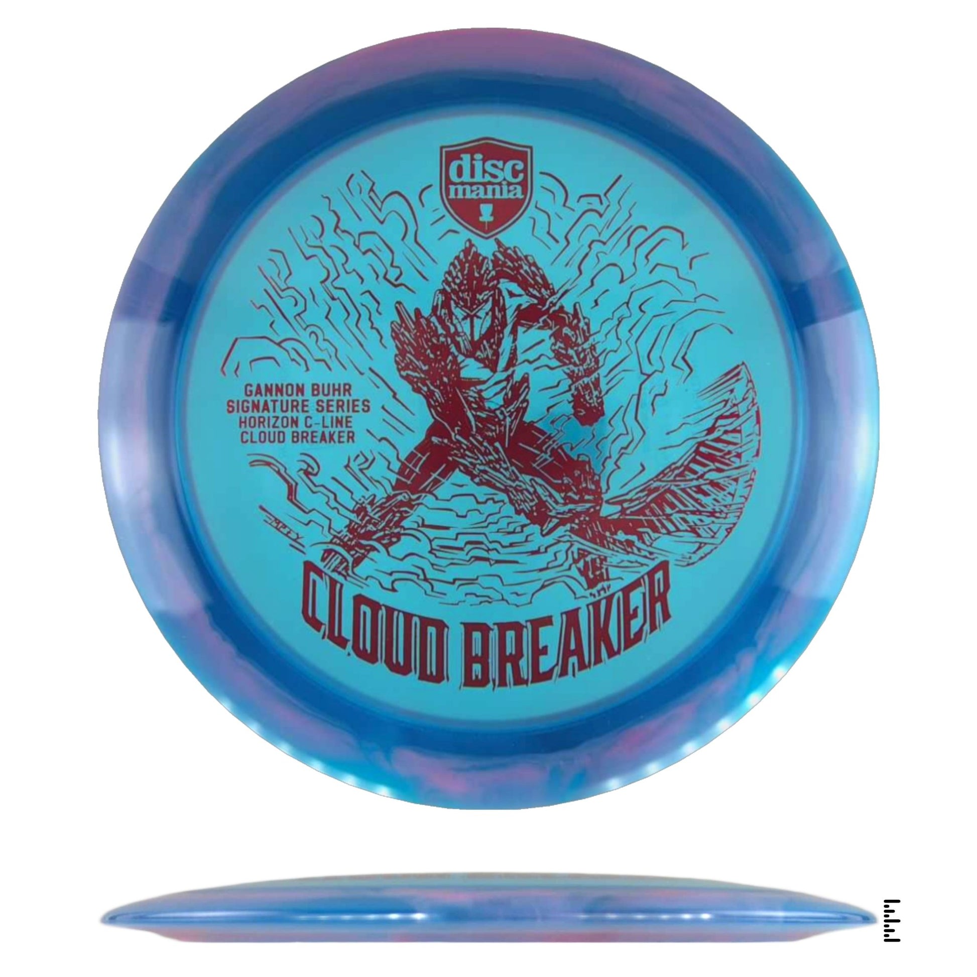 Discmania Horizon C - Line Cloud Breaker - Gannon Buhr Signature Series - Blue / Pink - Powergrip USA