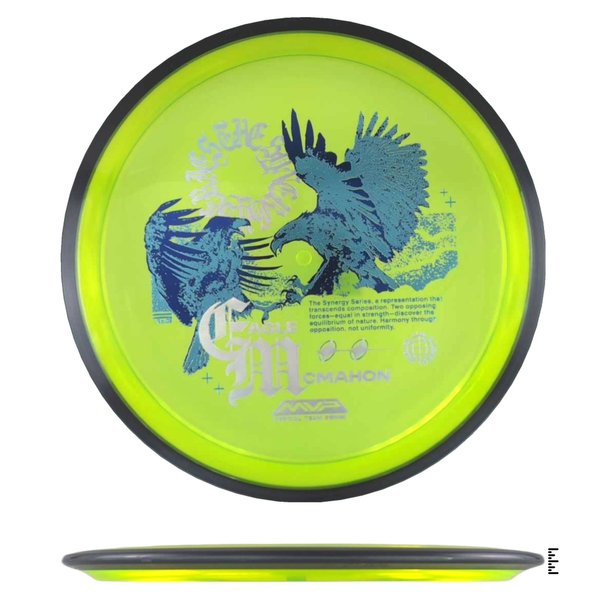 MVP Disc Sports Proton Resistor - Eagle McMahon Synergy Series - Lime - Powergrip USA