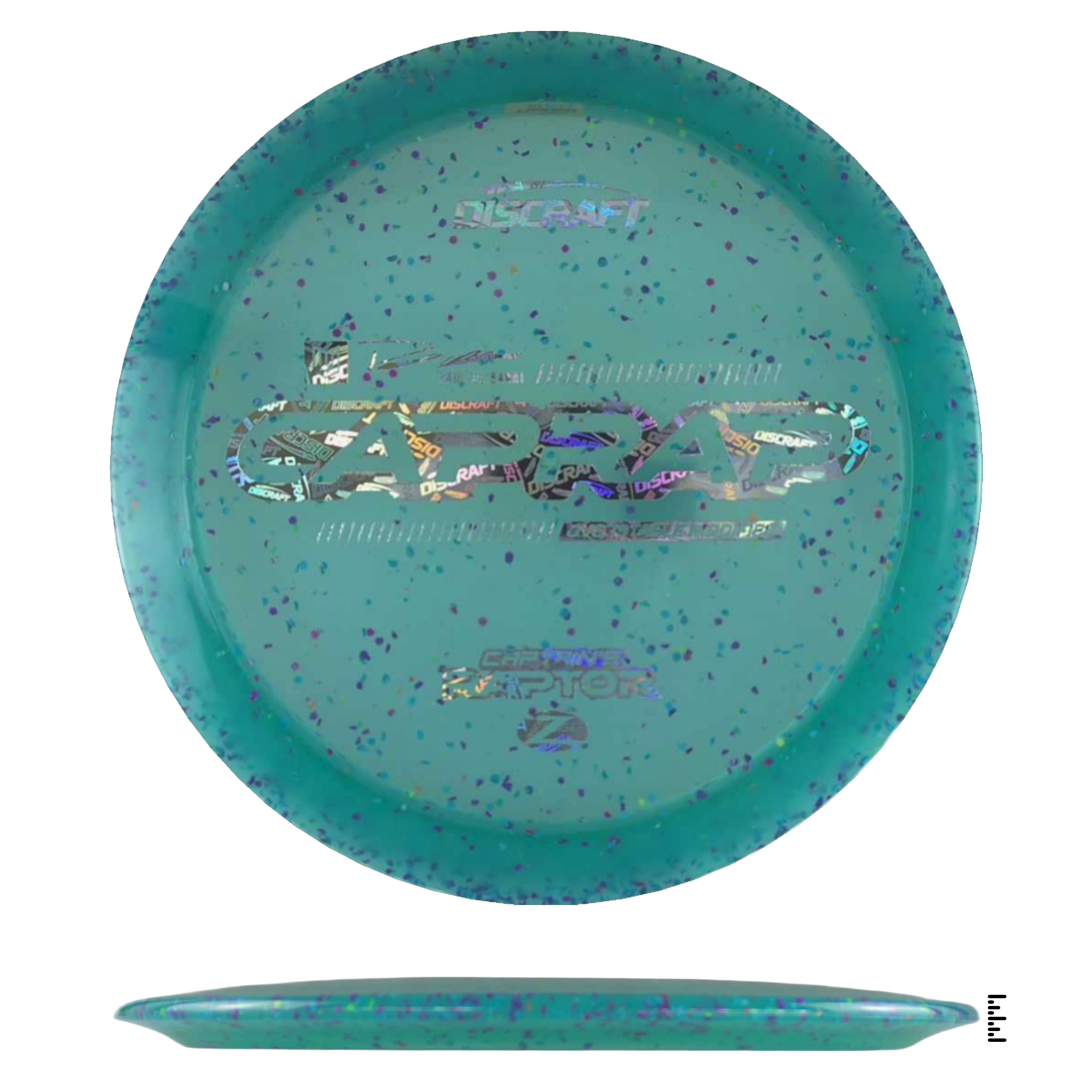 Discraft Z Confetti Captain's Raptor - 2026 Paul Ulibarri