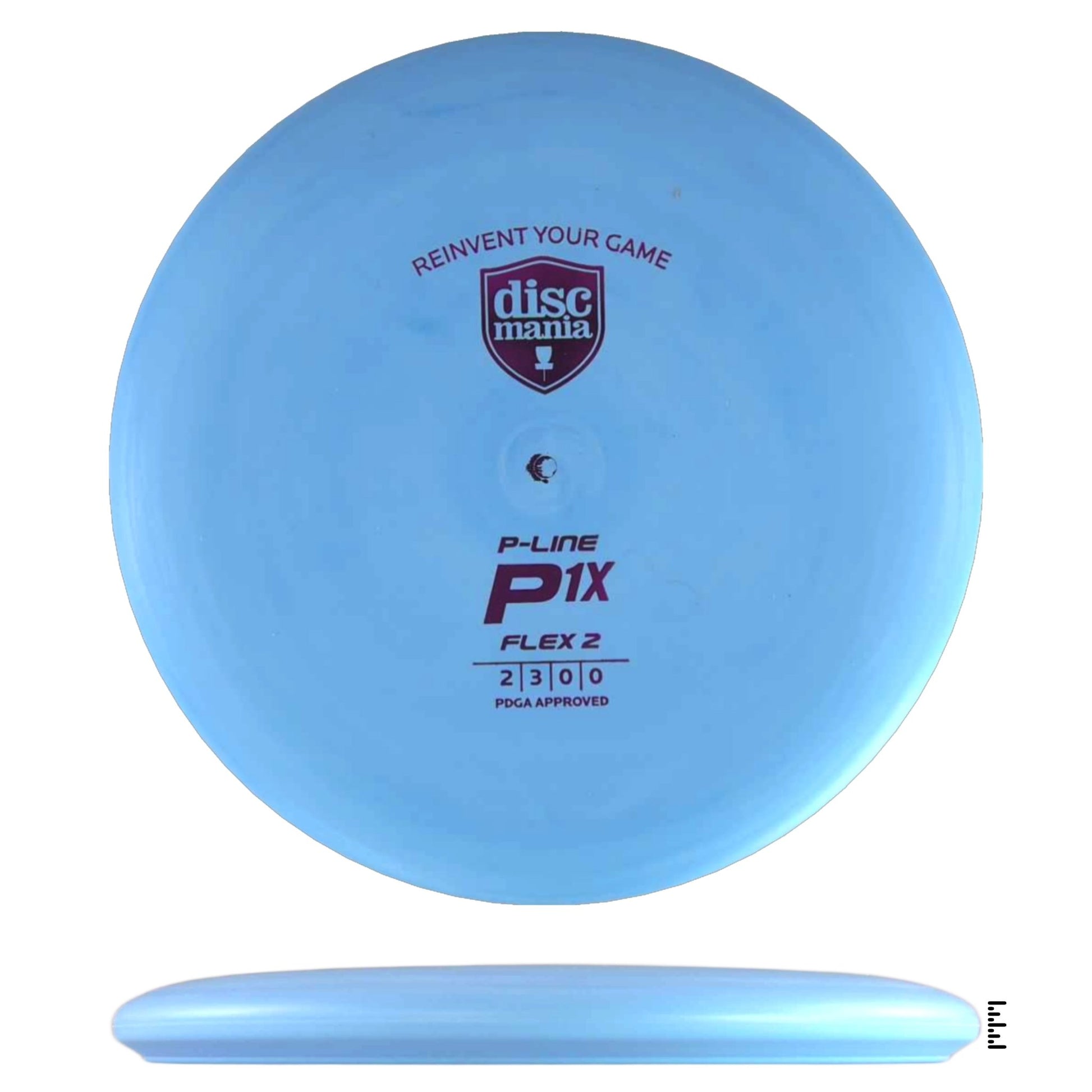 Discmania P - Line Flex 2 P1x - Sky Blue - Powergrip USA