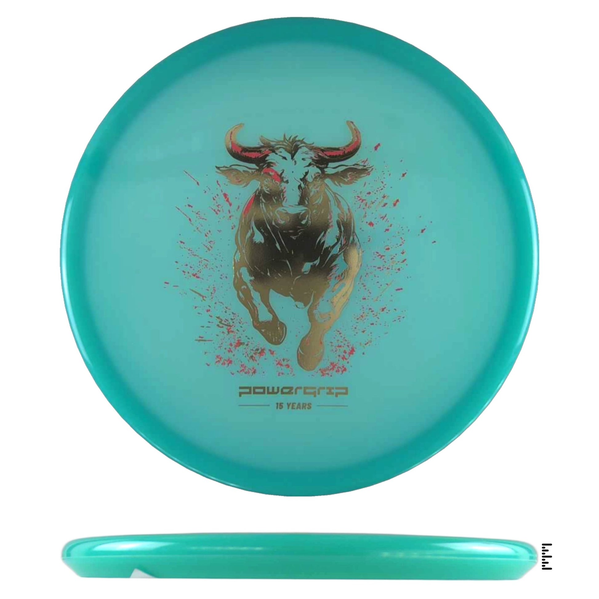 Innova Classic Color Glow Champion Toro Powergrip 15th Anniversary - Turquoise - Powergrip USA