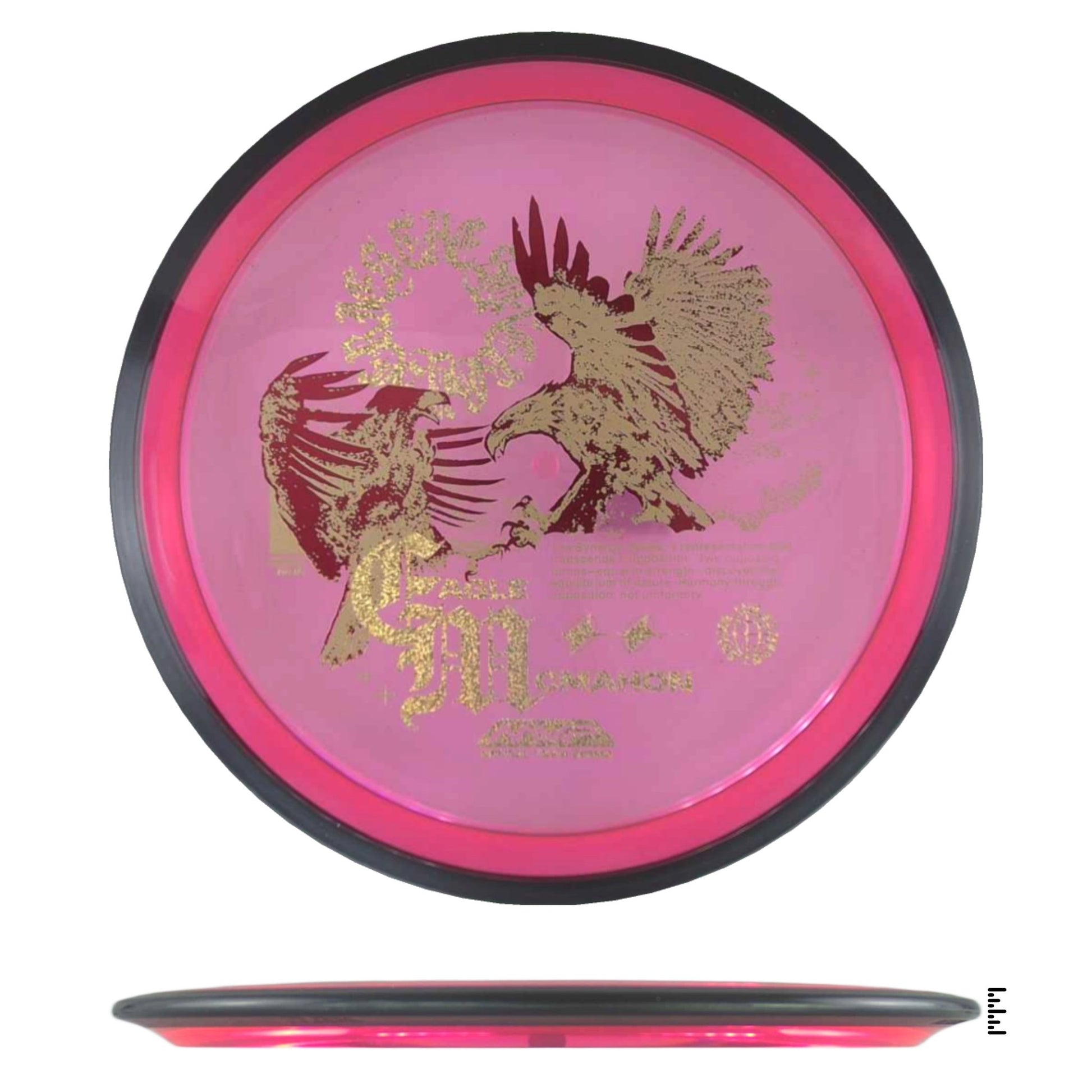 MVP Disc Sports Proton Resistor - Eagle McMahon Synergy Series - Pink - Powergrip USA