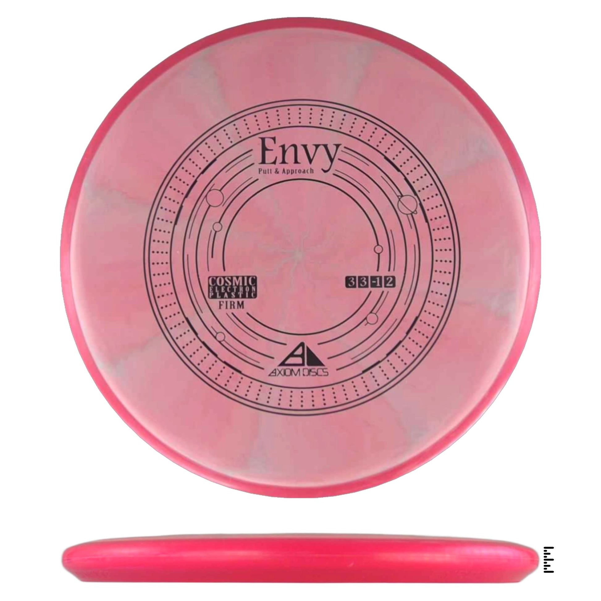 Axiom Discs Cosmic Electron Firm Envy - Salmon / Red - Powergrip USA