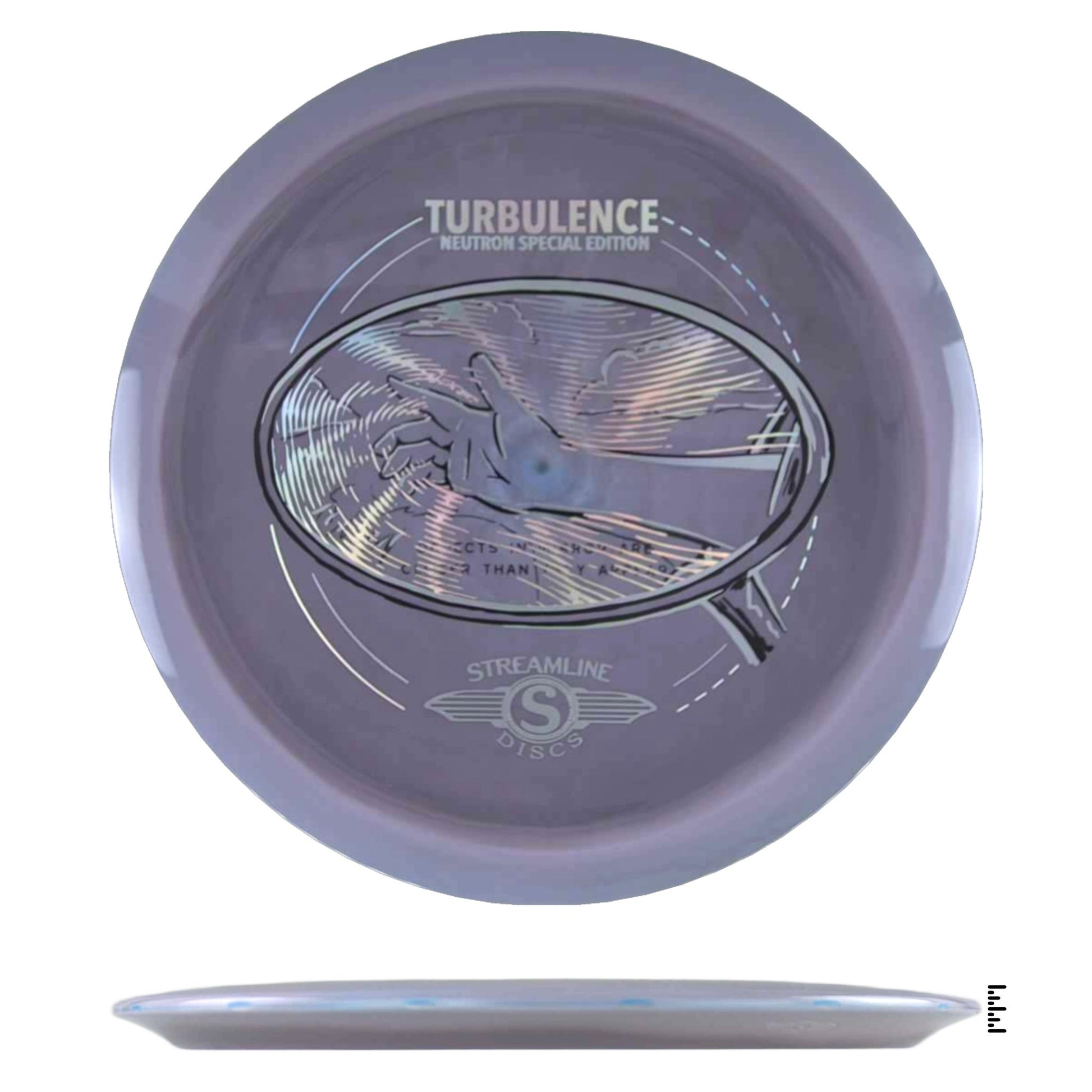 Streamline Discs Neutron Turbulence Special Edition - Plum - Powergrip USA