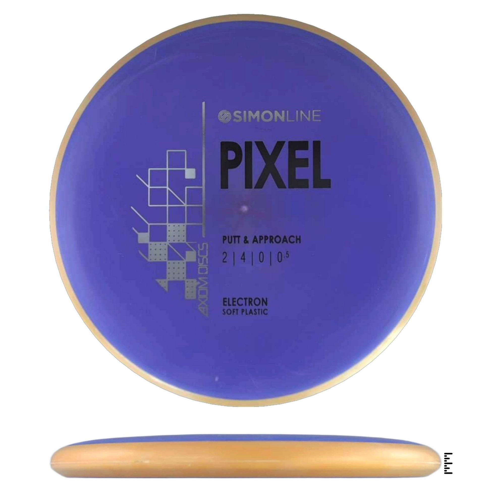 Axiom Discs Simon Line Electron Soft Pixel - Unique - Powergrip USA