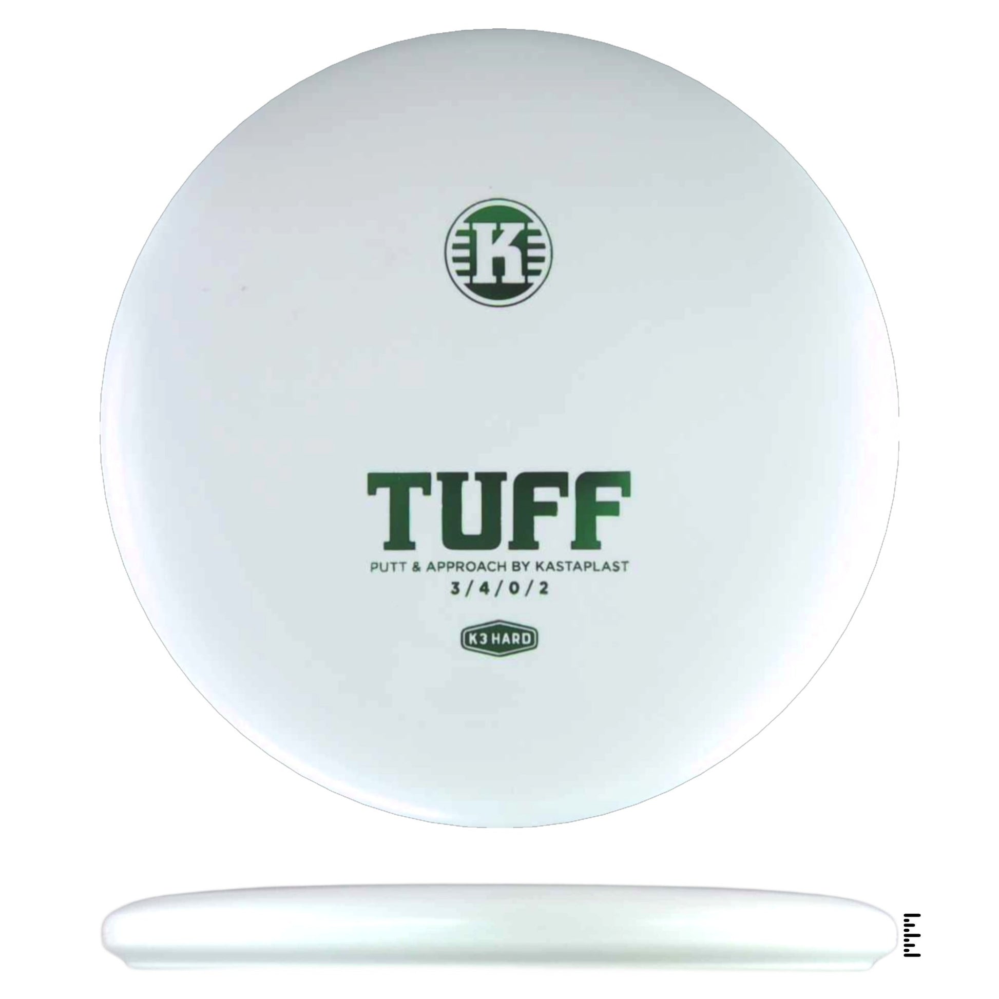 Kastaplast K3 Hard Tuff - White - Powergrip USA