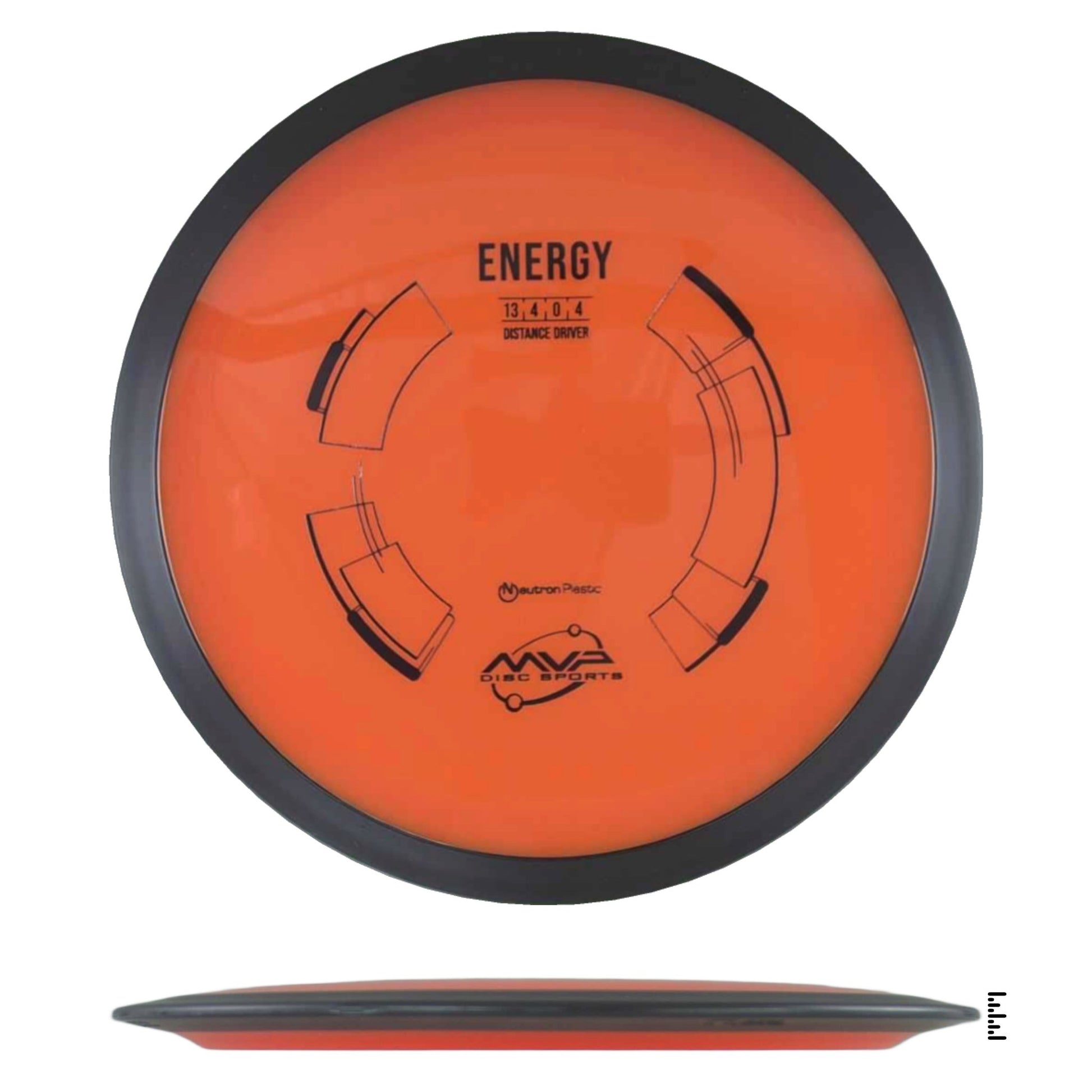 MVP Disc Sports Neutron Energy - Orange - Powergrip USA
