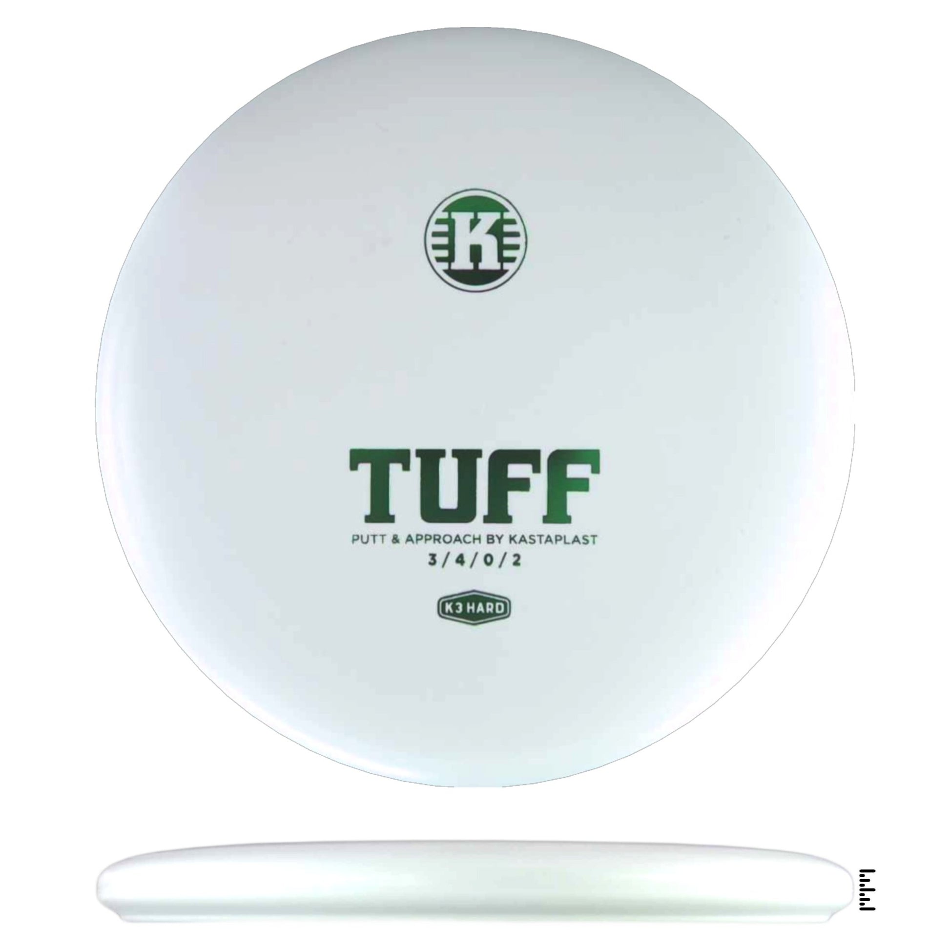 Kastaplast K3 Hard Tuff - White - Powergrip USA