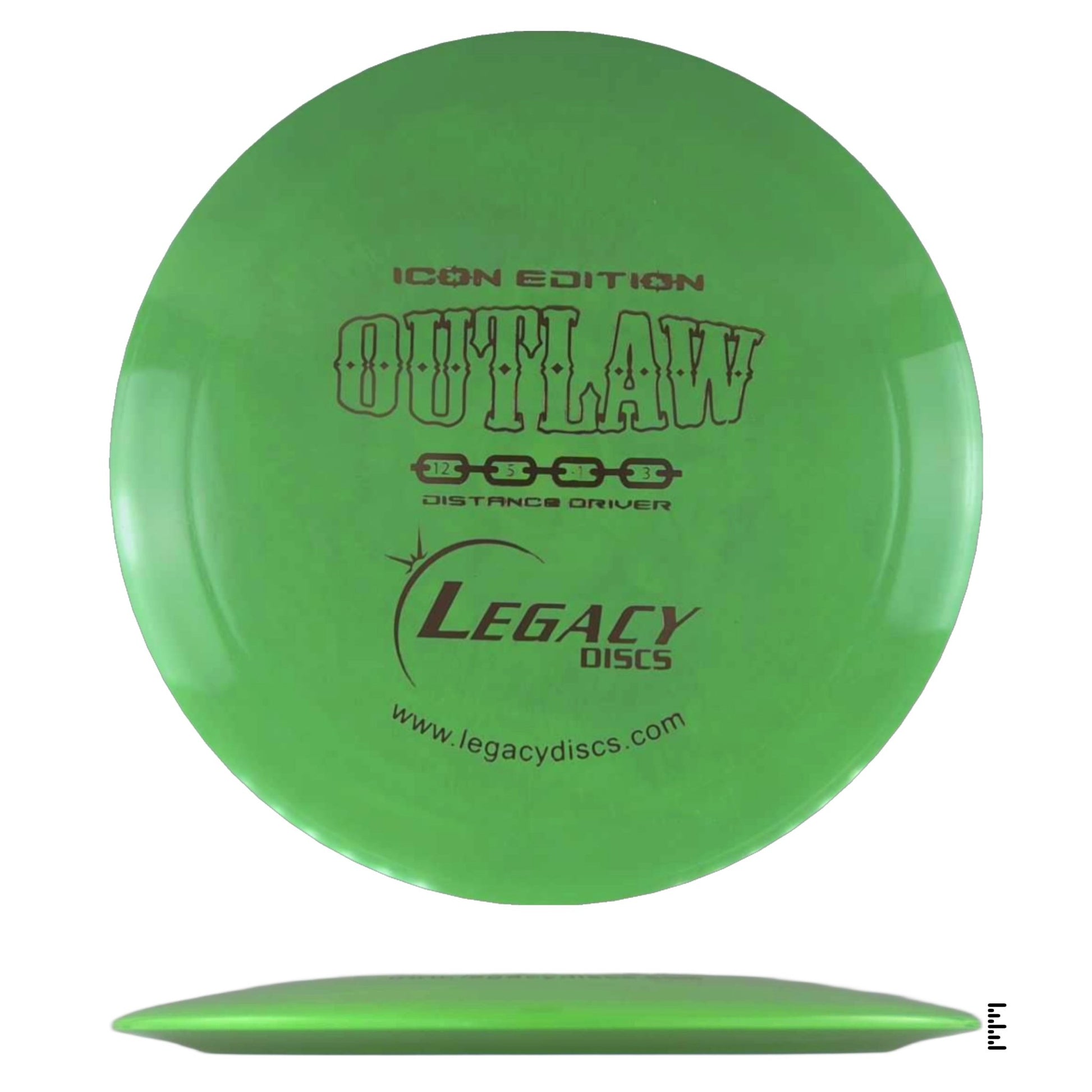 Legacy Discs Icon Outlaw - Green - Powergrip USA