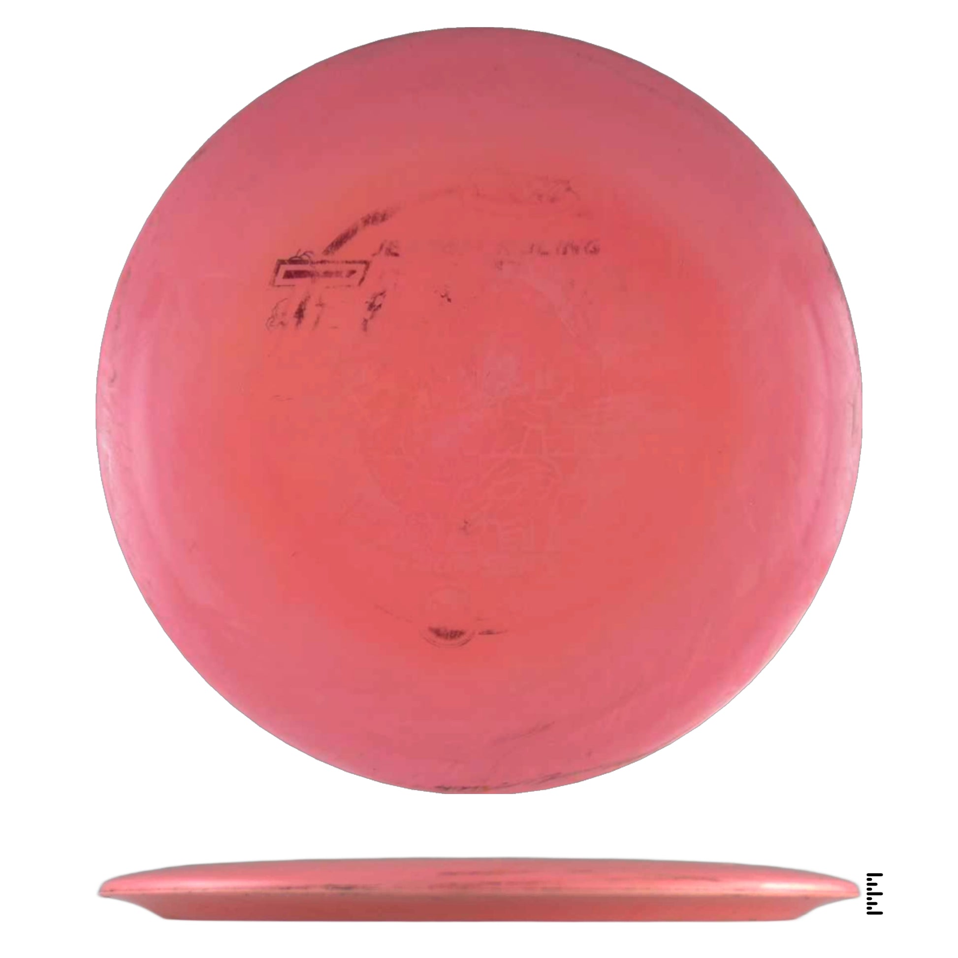 Pink disc golf disc - 93494ff4
