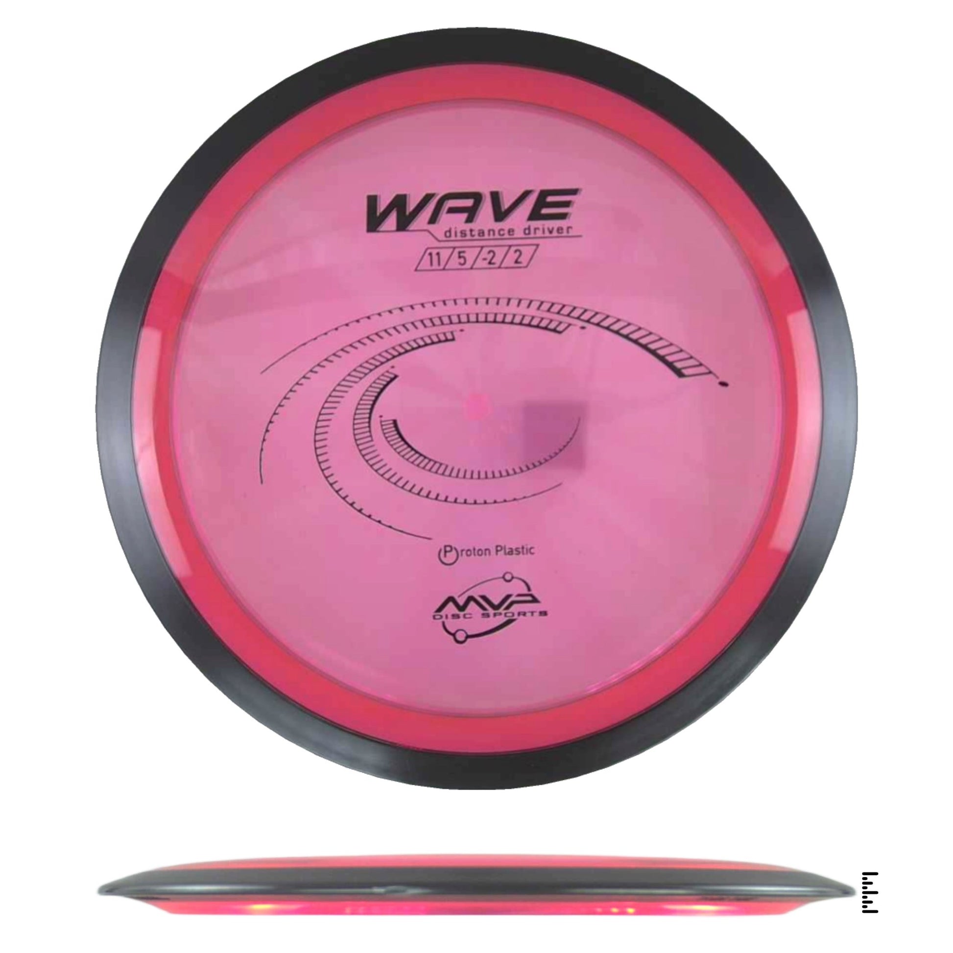 MVP Disc Sports Proton Wave - Pink - Powergrip USA