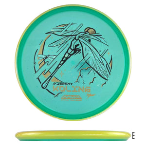 Particle Glow Proton Tempo Jeremy Koling Team Series - Dragonfly - Green / Fluorescent Yellow - Powergrip USA