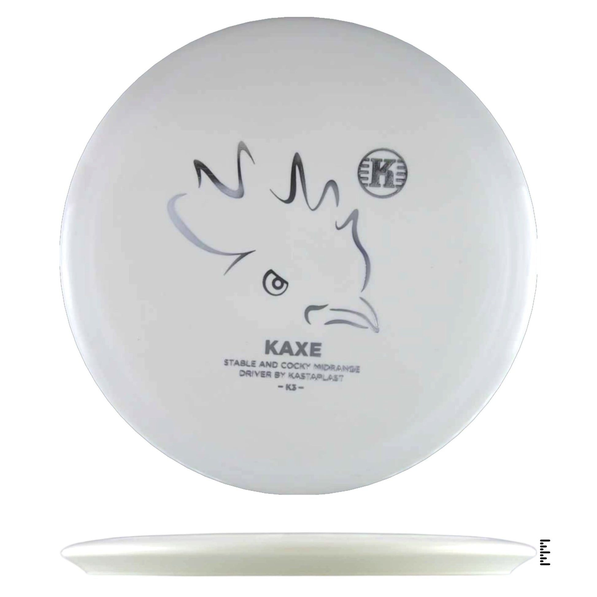 Kastaplast K3 Kaxe - White - Powergrip USA