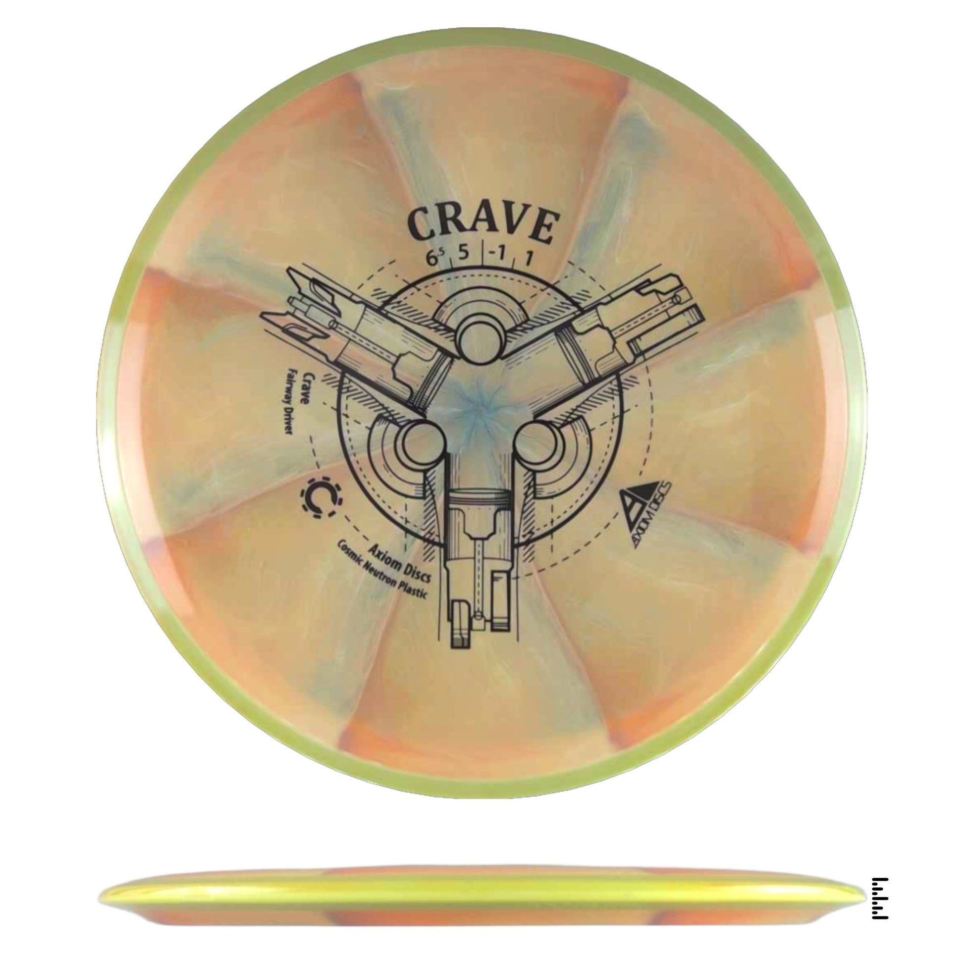 Axiom Discs Cosmic Neutron Crave - Unique - Powergrip USA