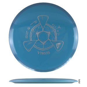 Axiom Discs Neutron Virus - Blue / Dark Turquoise - Powergrip USA