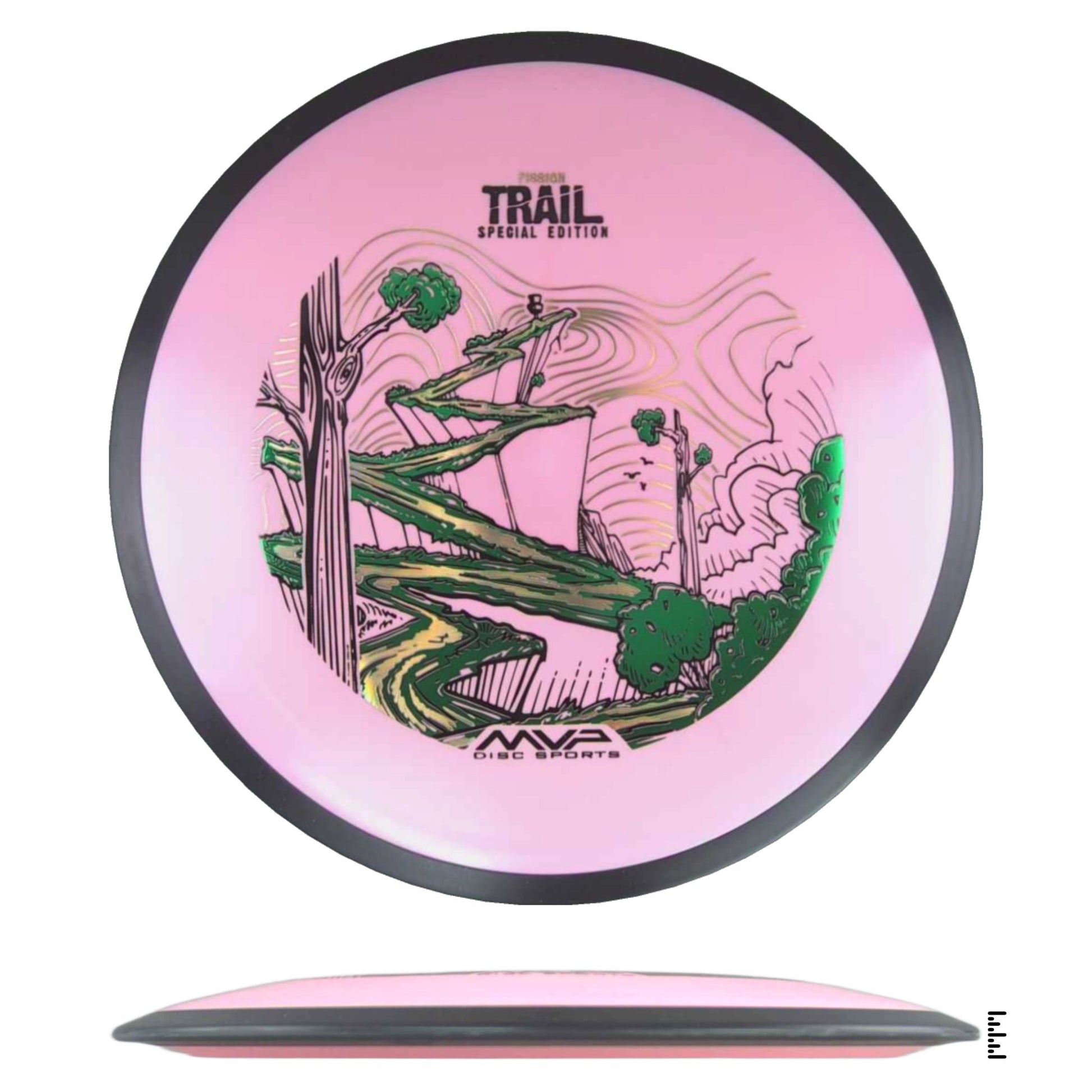 MVP Disc Sports Fission Trail - Special Edition - Pink - Powergrip USA