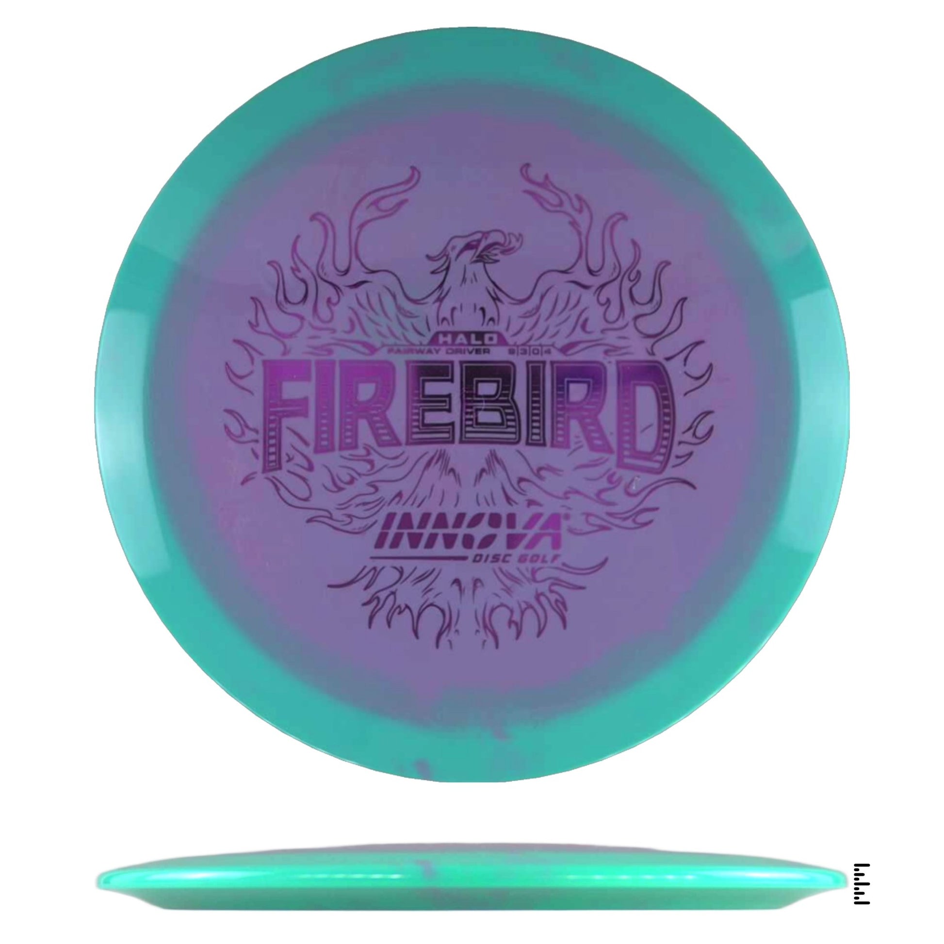 Innova Halo Star Firebird - Plum / Turquoise - Powergrip USA
