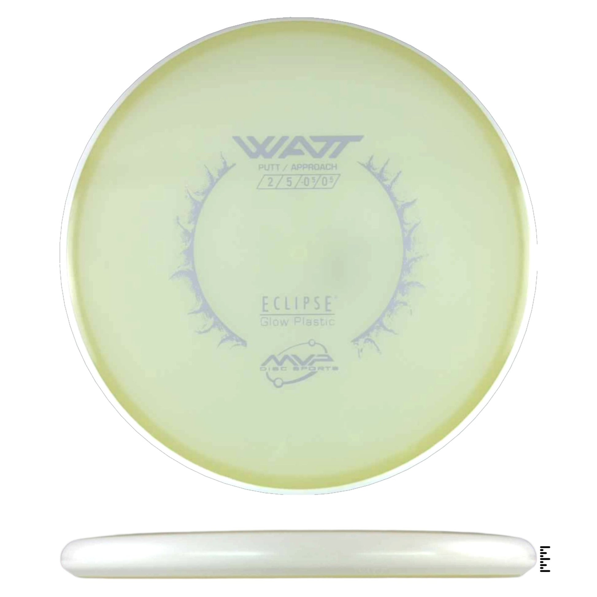 MVP Disc Sports Eclipse Watt - Glow - Powergrip USA