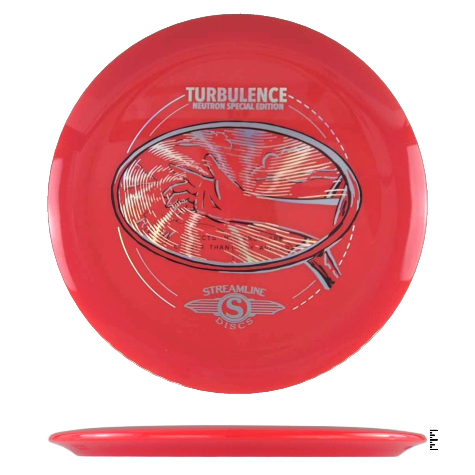 Streamline Discs Neutron Turbulence Special Edition - Red - Powergrip USA