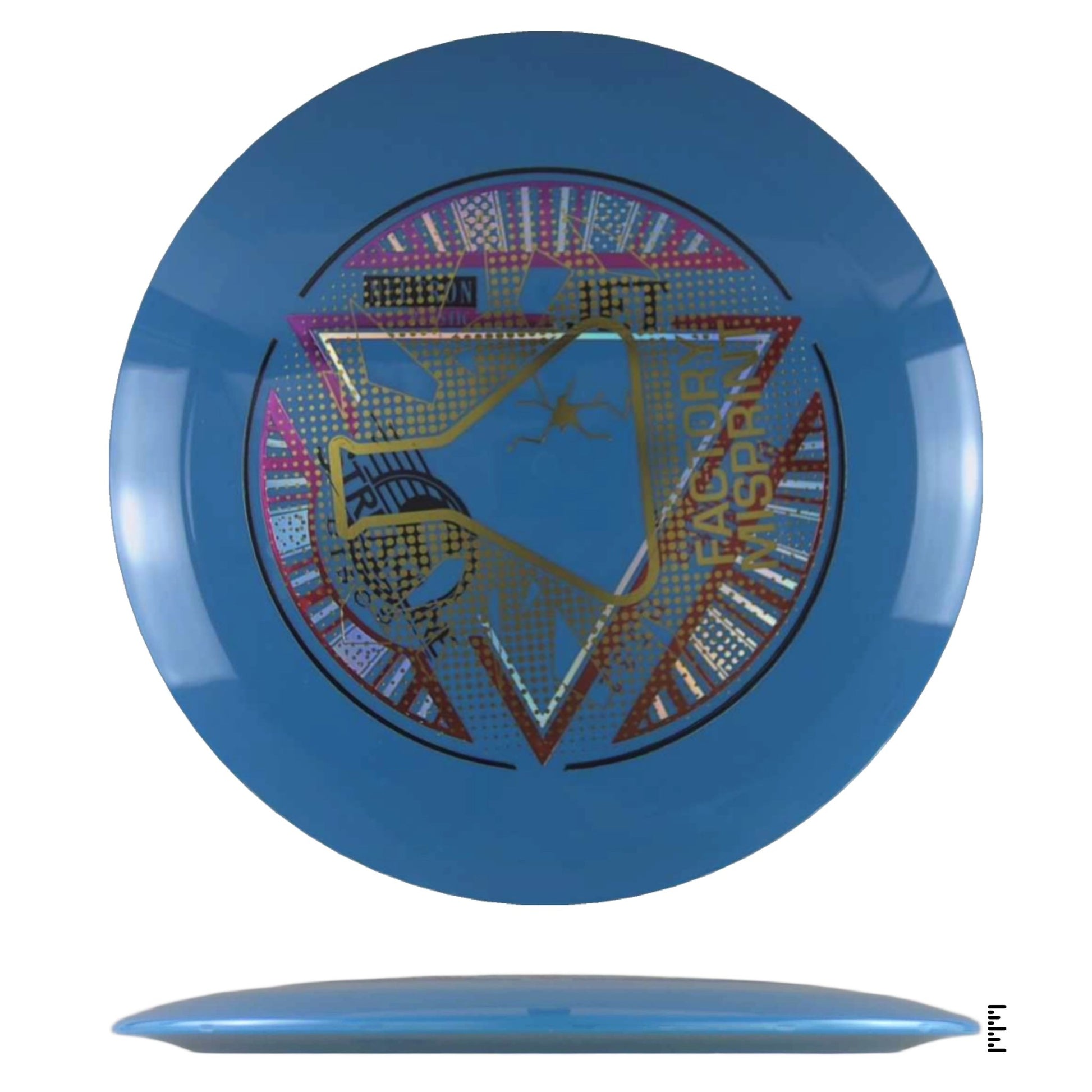 Streamline Discs Neutron Jet Factory Misprint - Blue - Powergrip USA