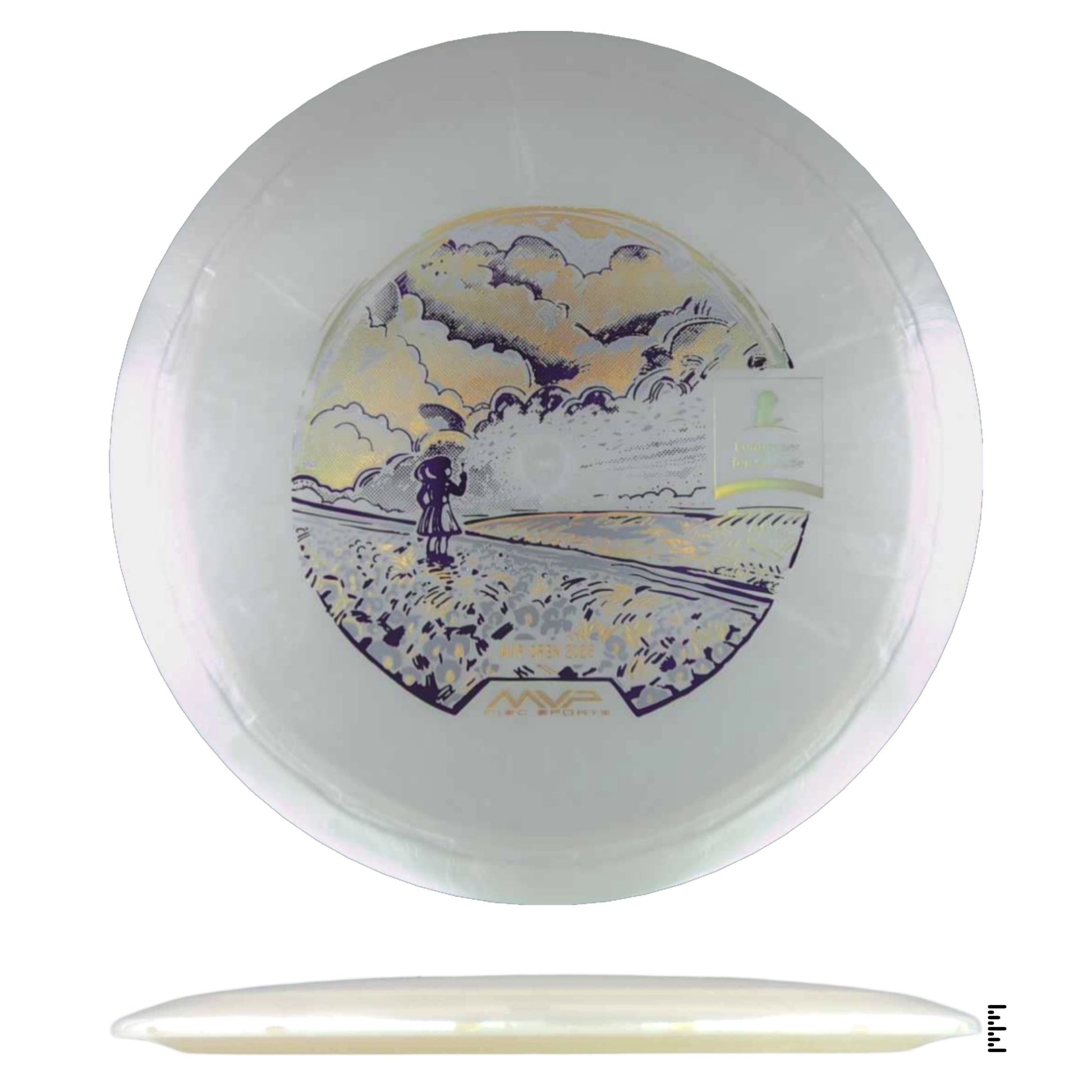 Streamline Discs Plasma Shift - Special Edition St. Jude Fundraiser - White - Powergrip USA