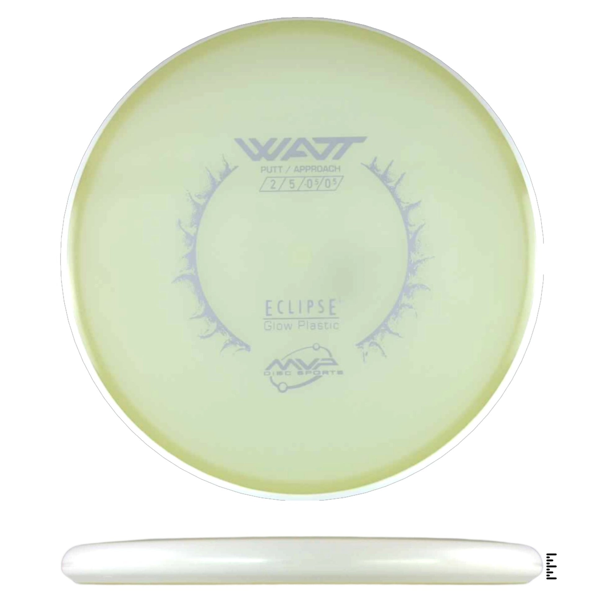 MVP Disc Sports Eclipse Watt - Glow - Powergrip USA