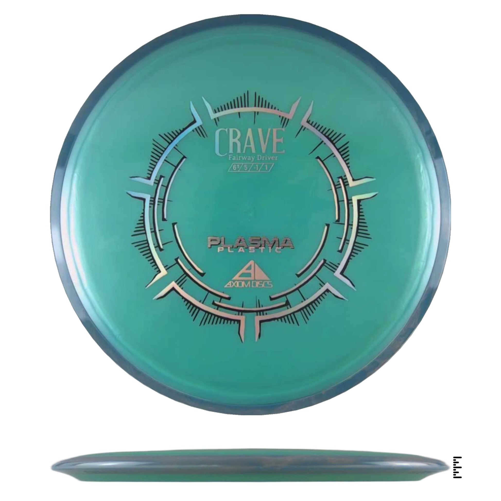Axiom Discs Plasma Crave - Turquoise / Dark Cyan - Powergrip USA