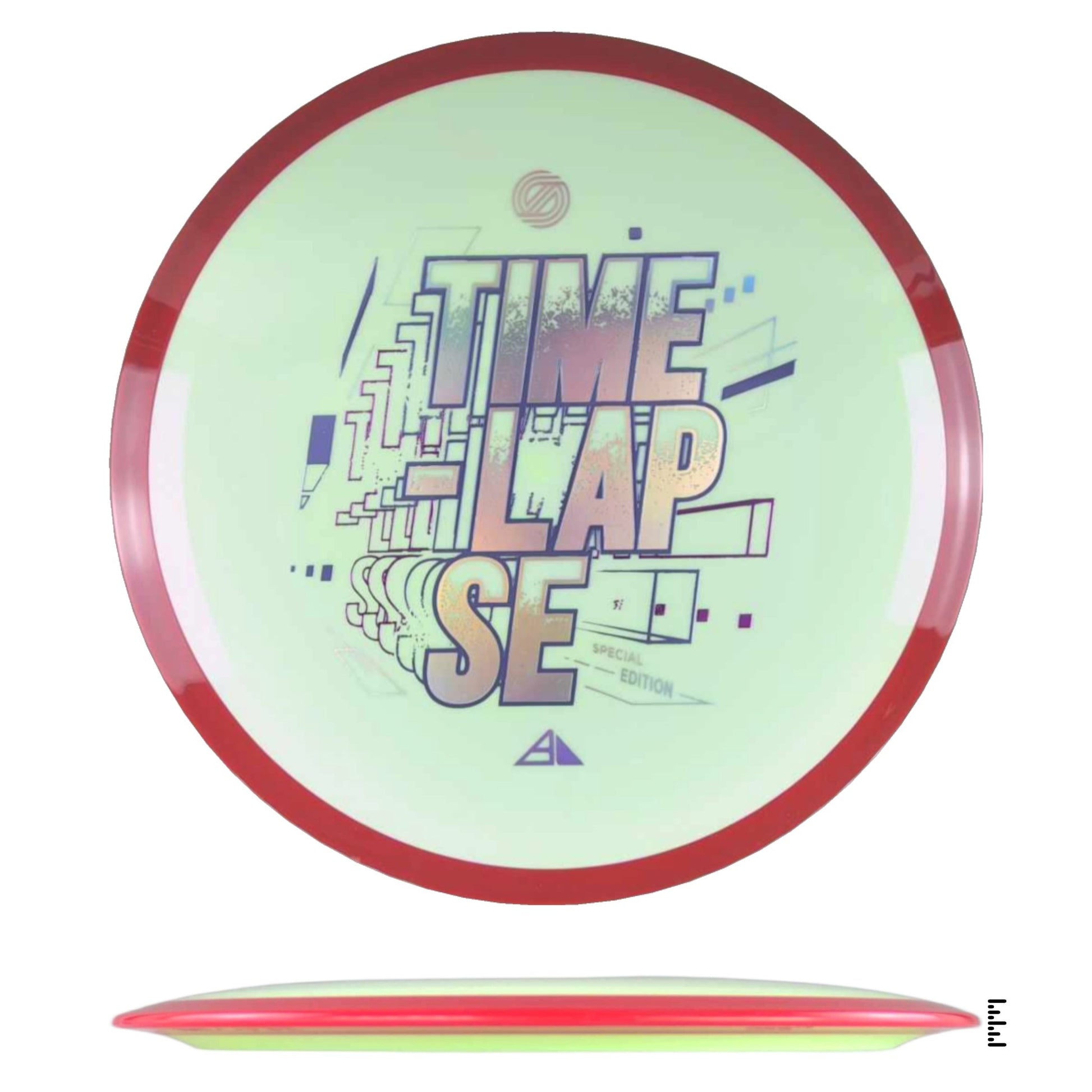 Axiom Discs Simon Line Neutron Time - Lapse Special Edition - Off - White / Red - Powergrip USA