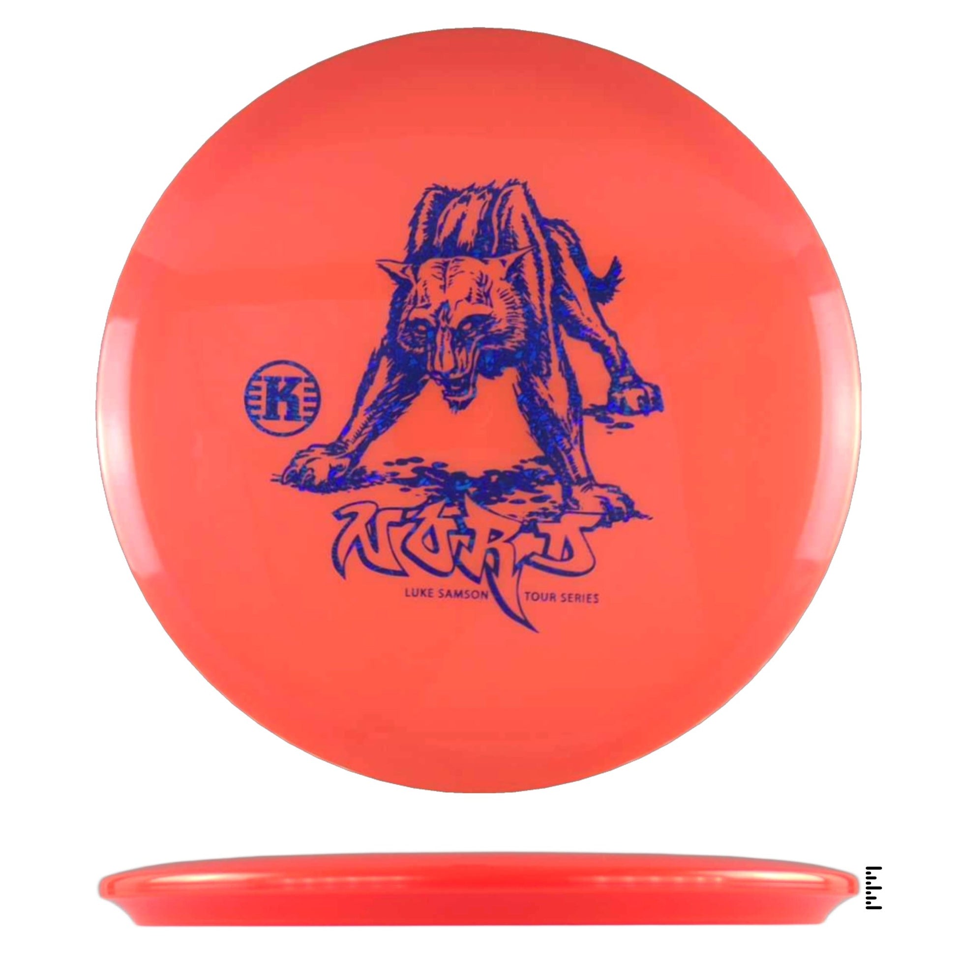 Kastaplast K1 Nord Luke Samson Tour Series - Orange - Powergrip USA