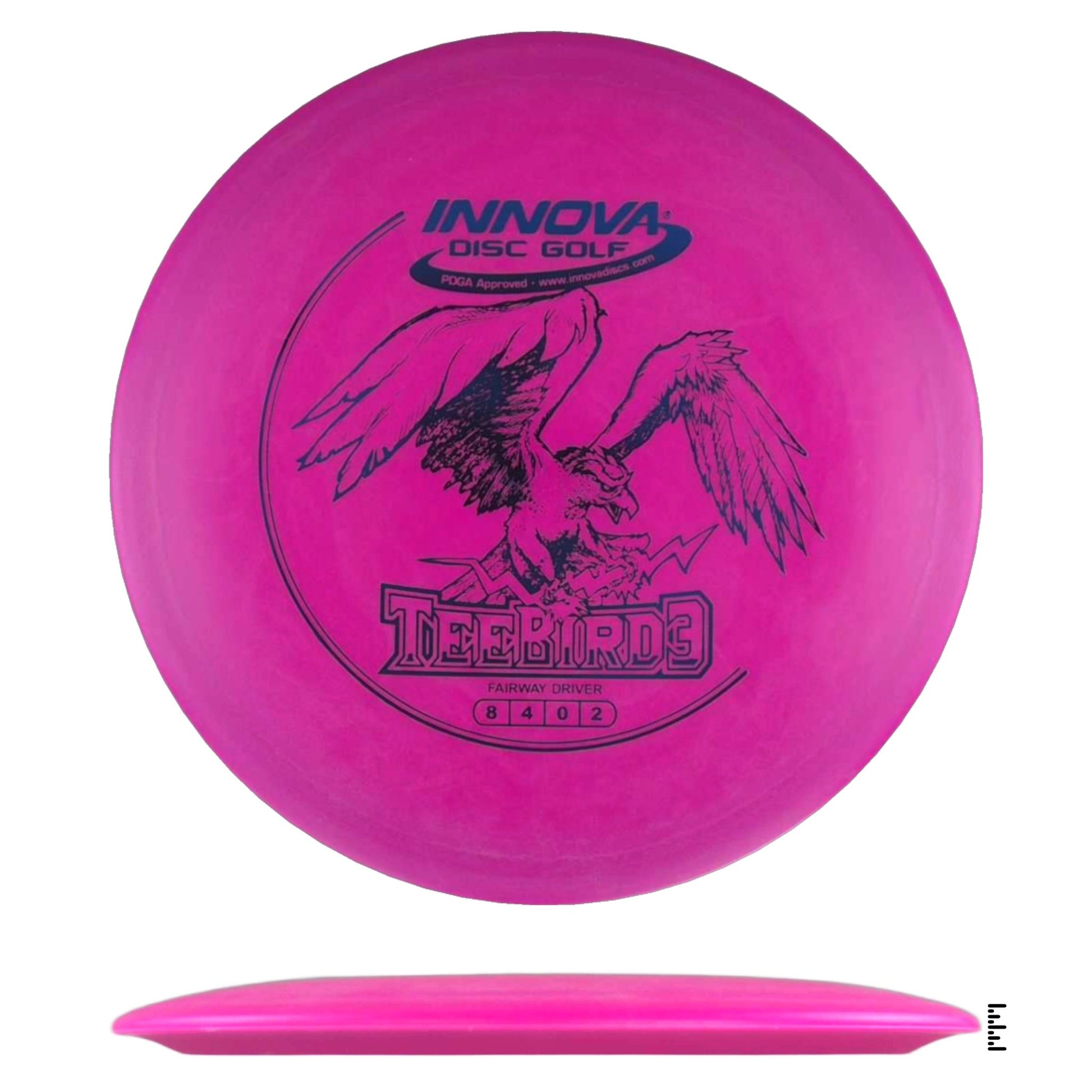Innova DX TeeBird3 - Magenta - Powergrip USA