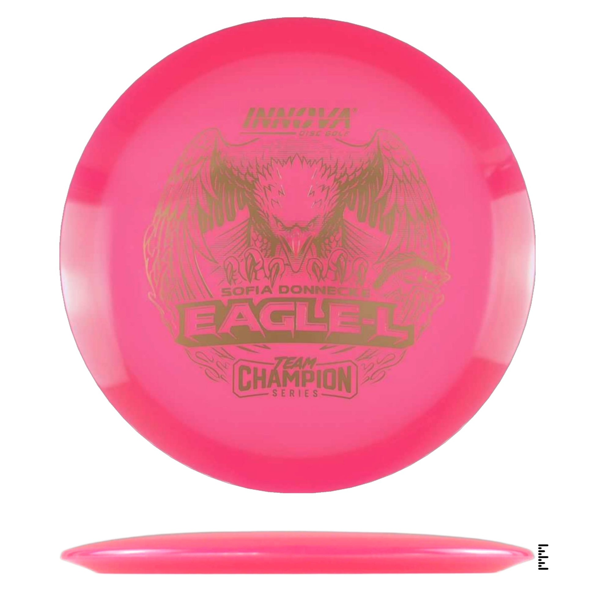 Innova Proto Glow Champion Eagle - L 2025 Sofia Donnecke Tour Series - Pink - Powergrip USA