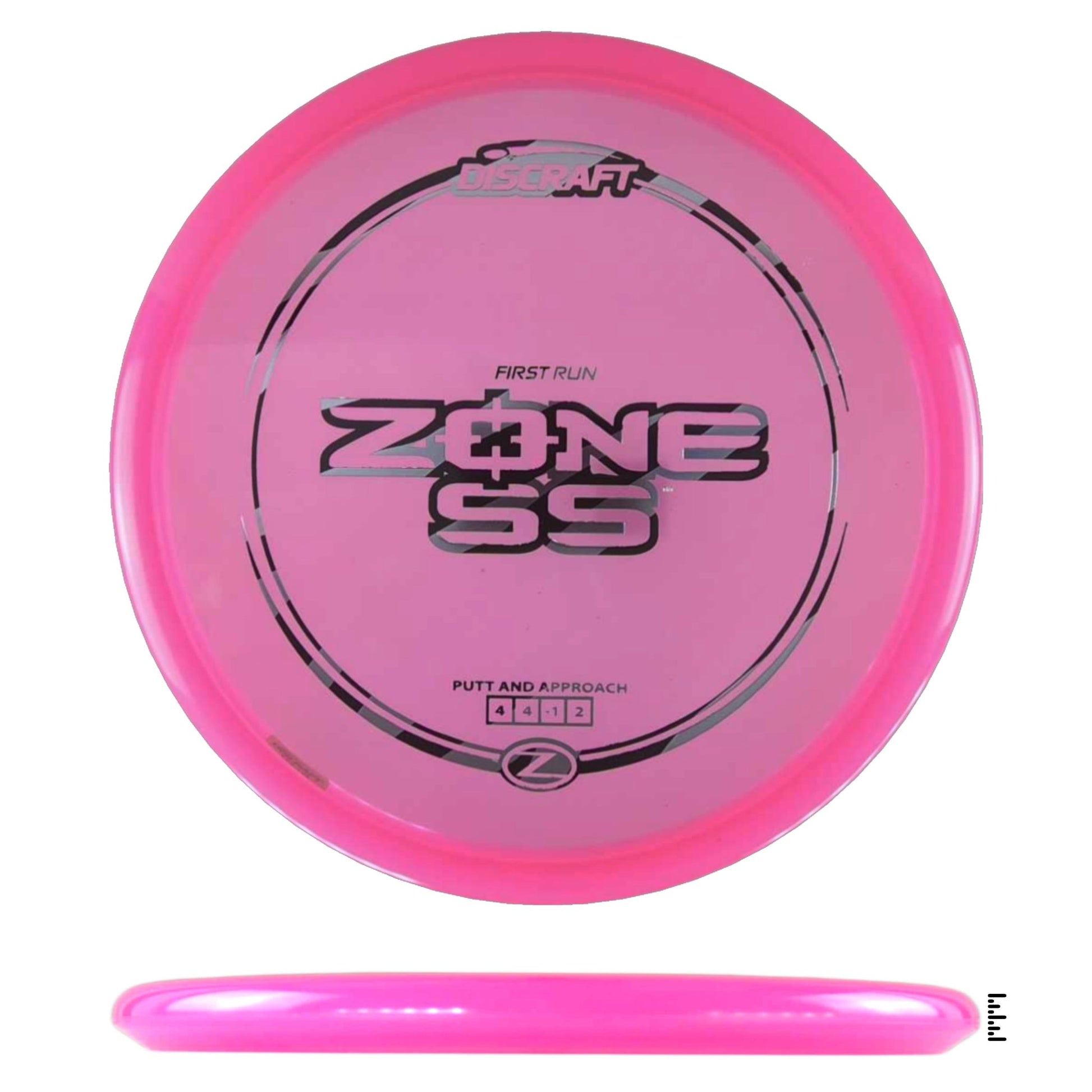 Discraft Z Line Zone SS - First Run - Pink - Powergrip USA