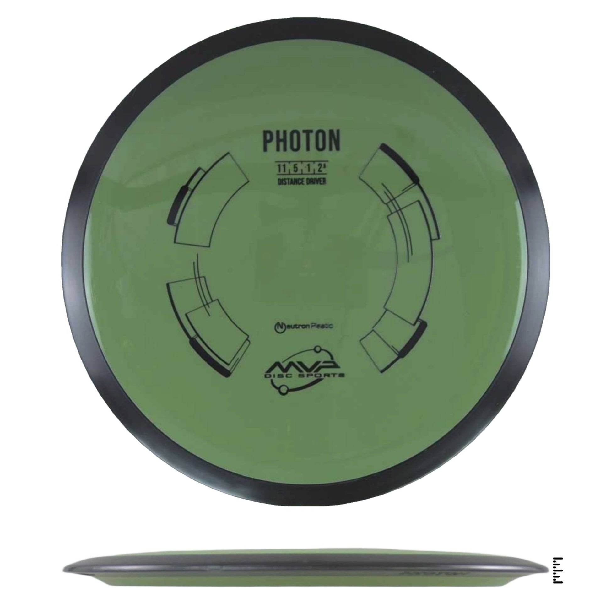 MVP Disc Sports Neutron Photon - Moss - Powergrip USA